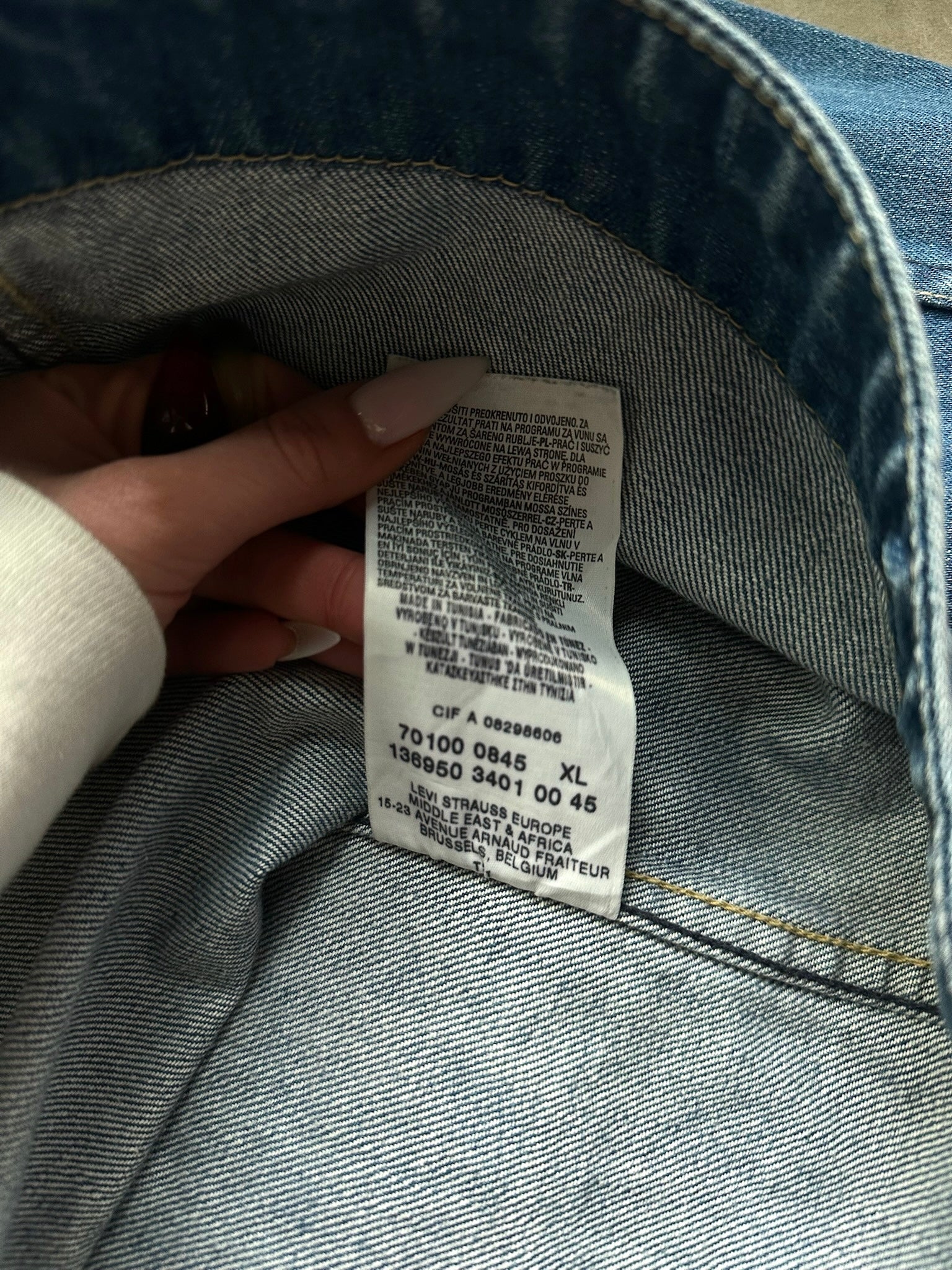 Vintage 2000s Levi's Engineered Denim Shirt - XL