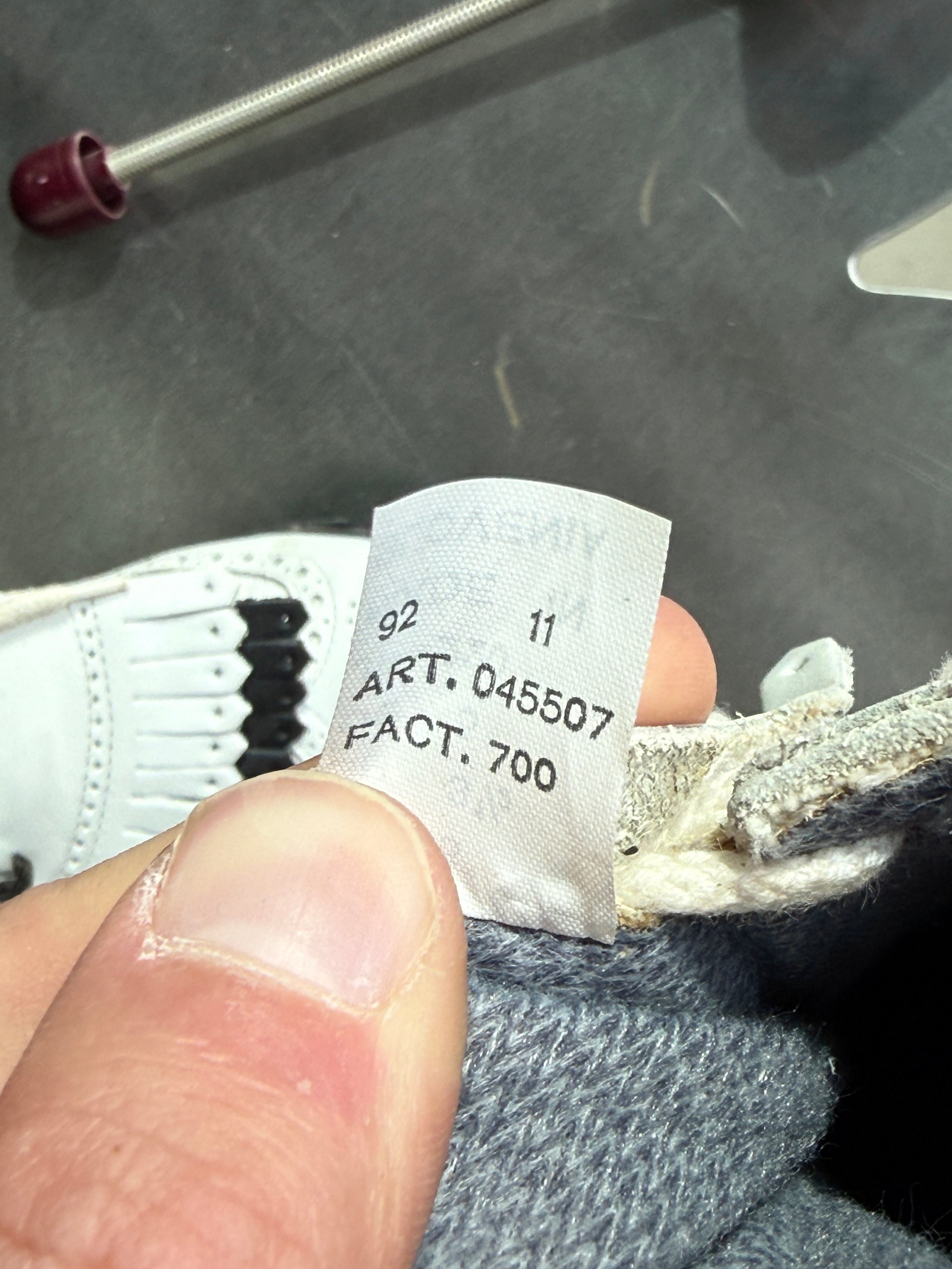 Vintage 1990s Adidas “Aditex” Leather Golf Shoes White - EU 36