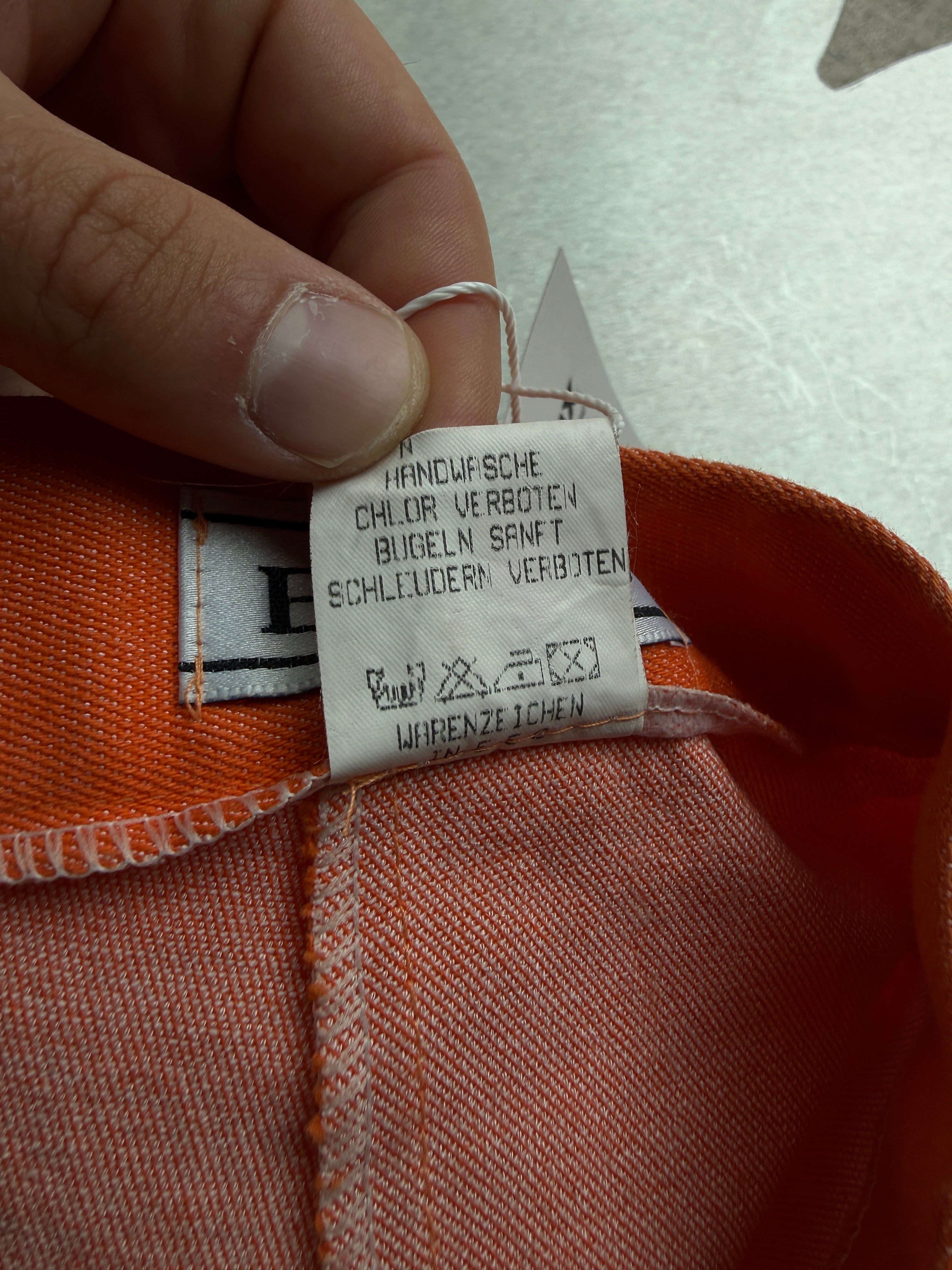 Vintage “Boyco” Feather Capri Pants Orange - W26 L26