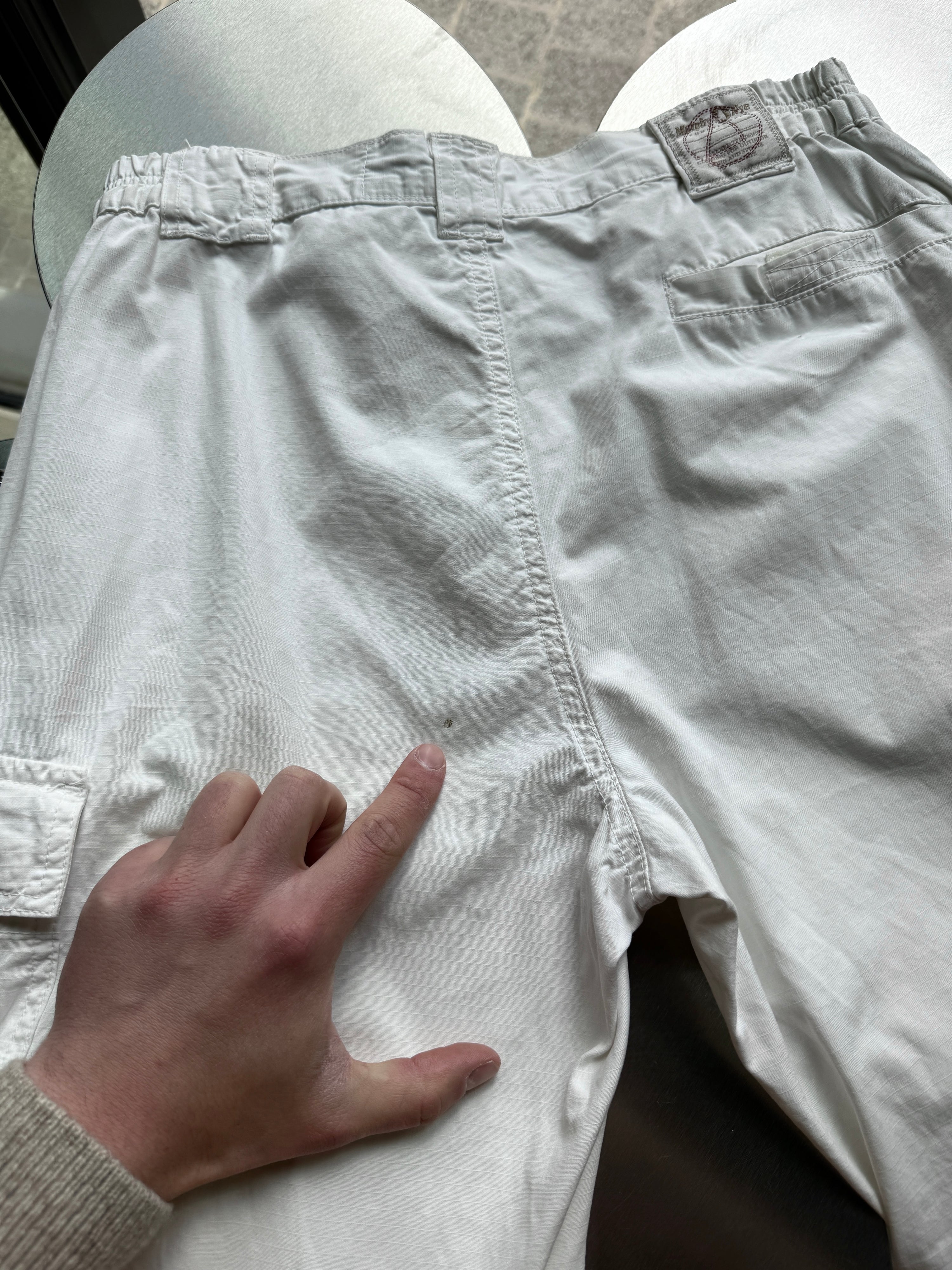 Murphy & Nye Technical Multipocket Cargo Pants White - W30 L33