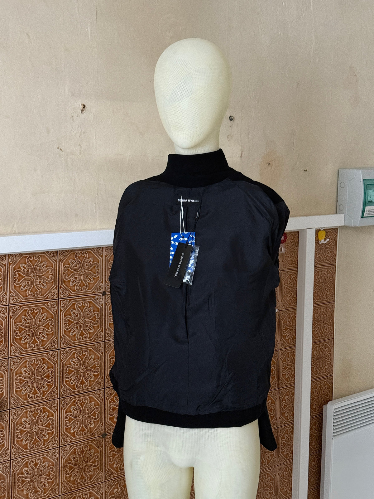 2000s Sonia Rykiel “Uniform” Tailored Black Blazer Jacket (new) - S