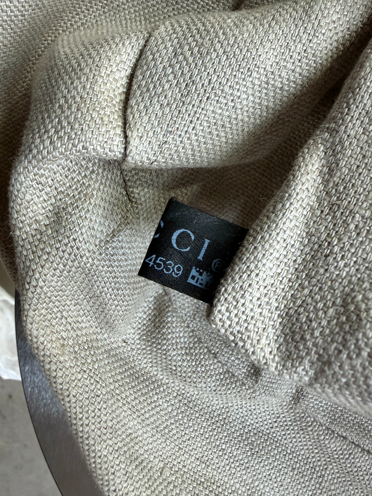 Gucci Gray Leather Charlotte Tote Bag