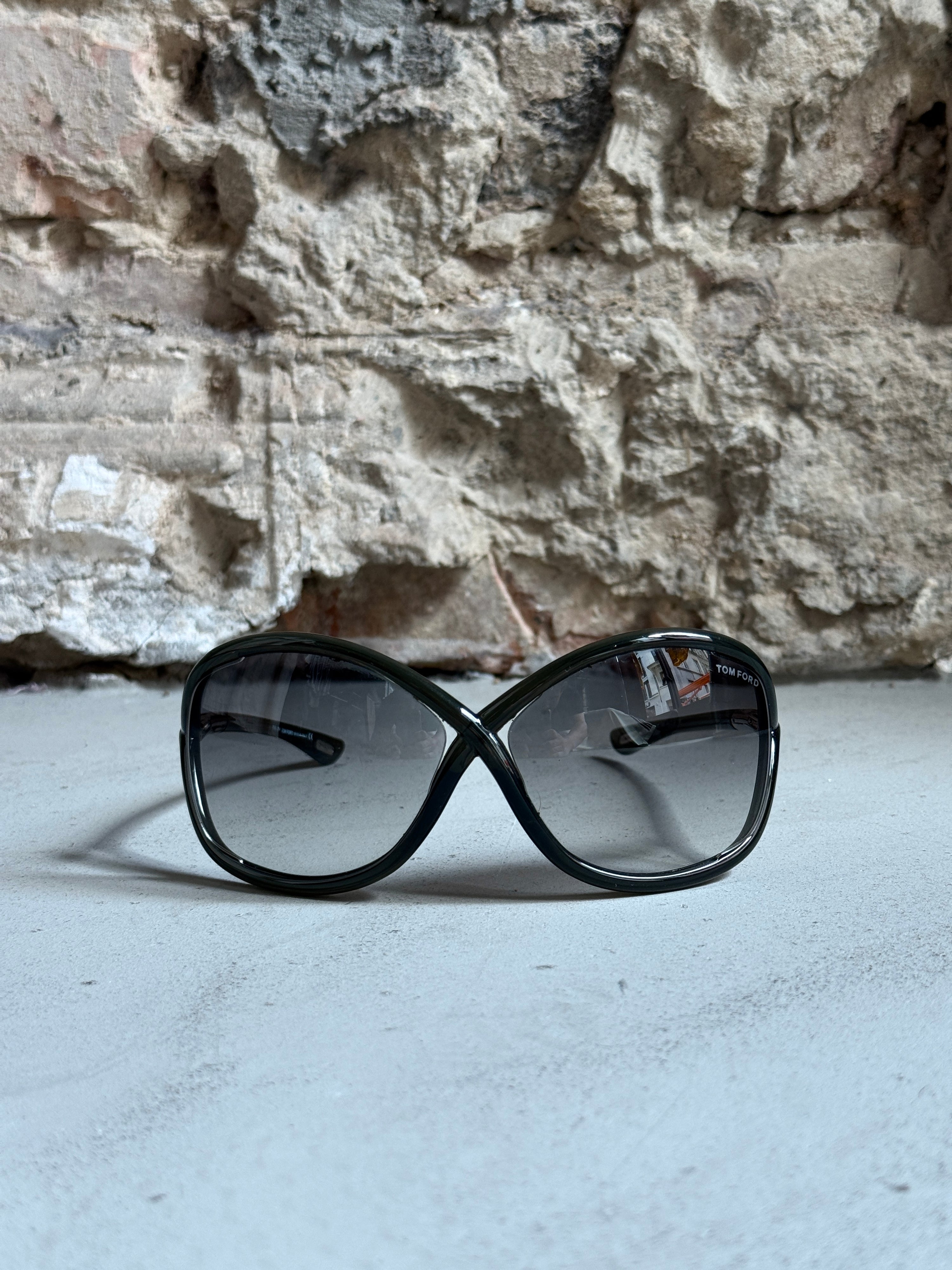 Tom Ford Oversized "Whitney" Sunglasses (TF9 769)
