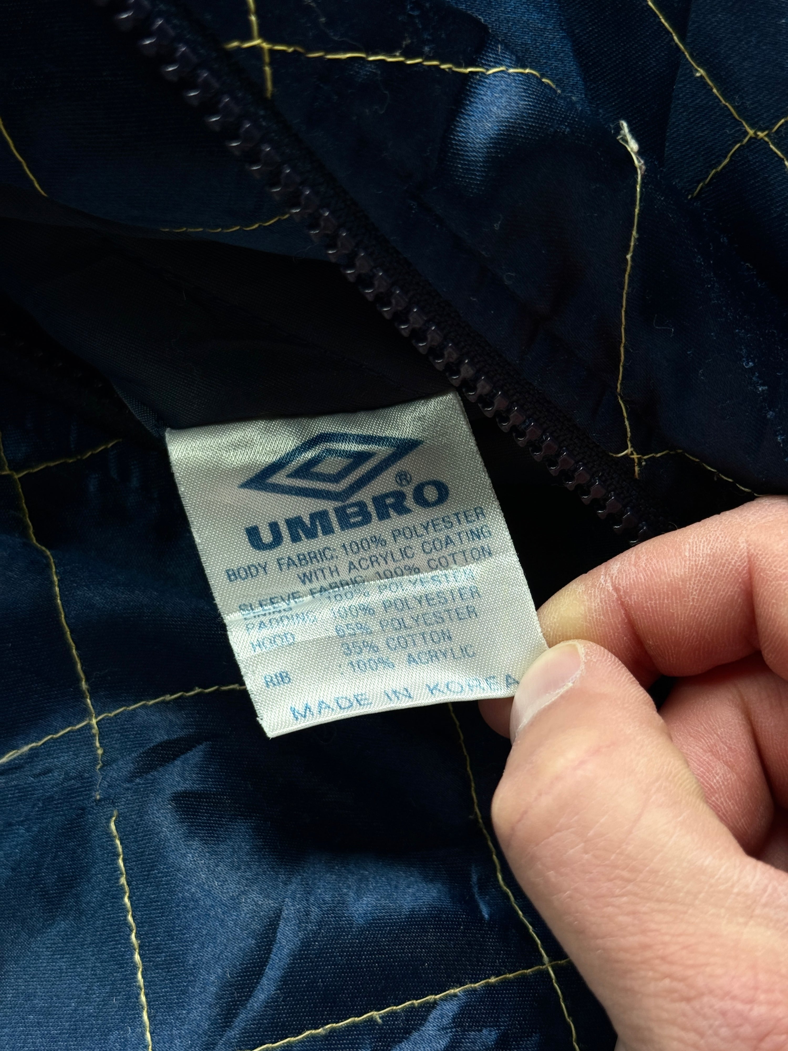 1994/96 Scotland Football Umbro Padded Jacket Navy - XXL