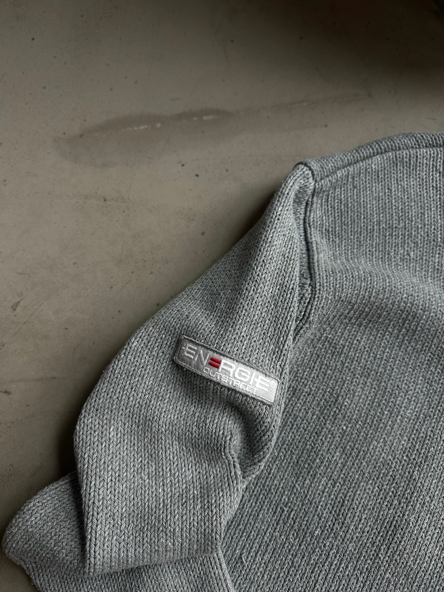 Vintage Energie “Miliatary” Knit Grey - L