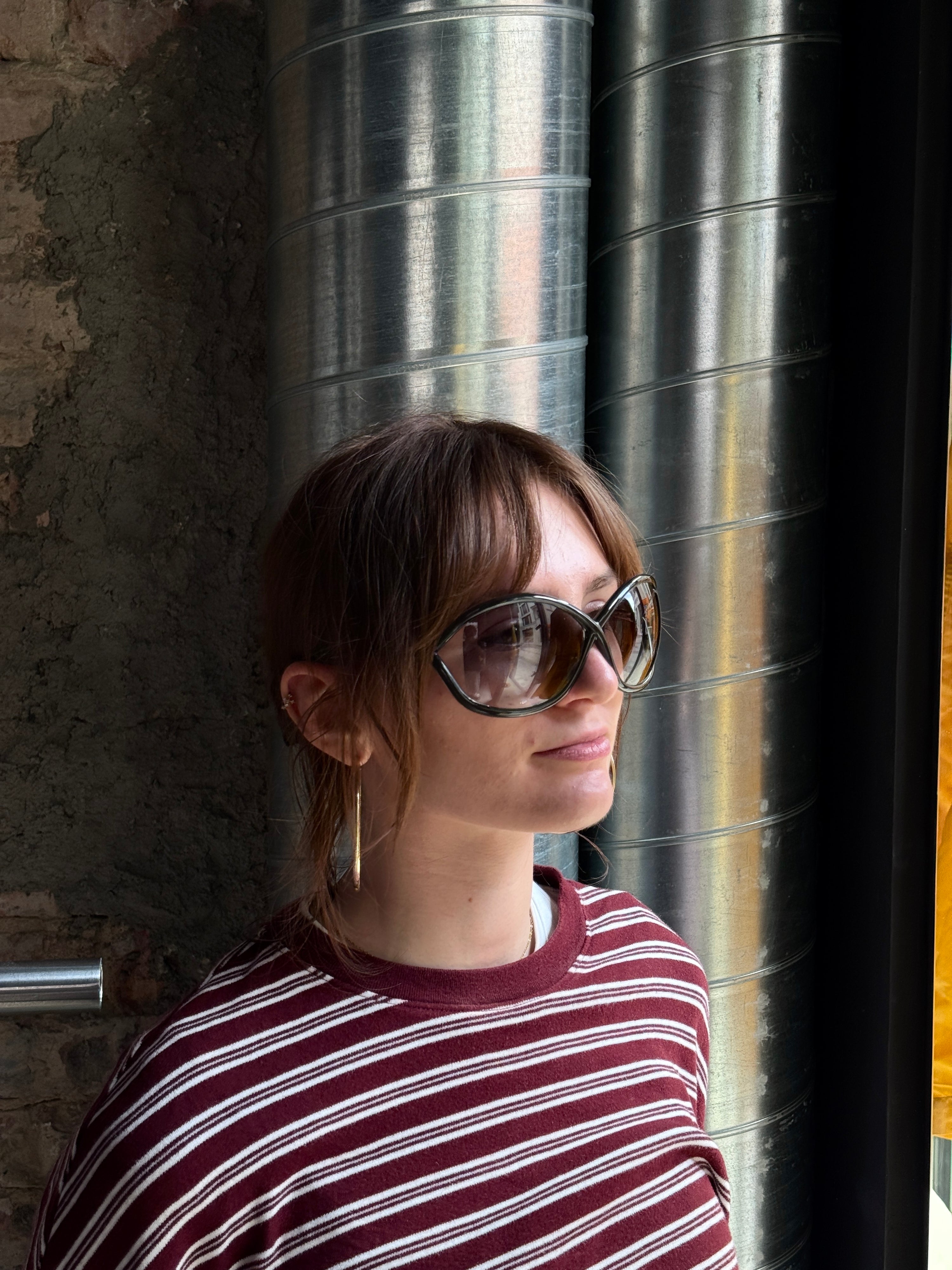 Tom Ford Oversized "Whitney" Sunglasses (TF9 769)