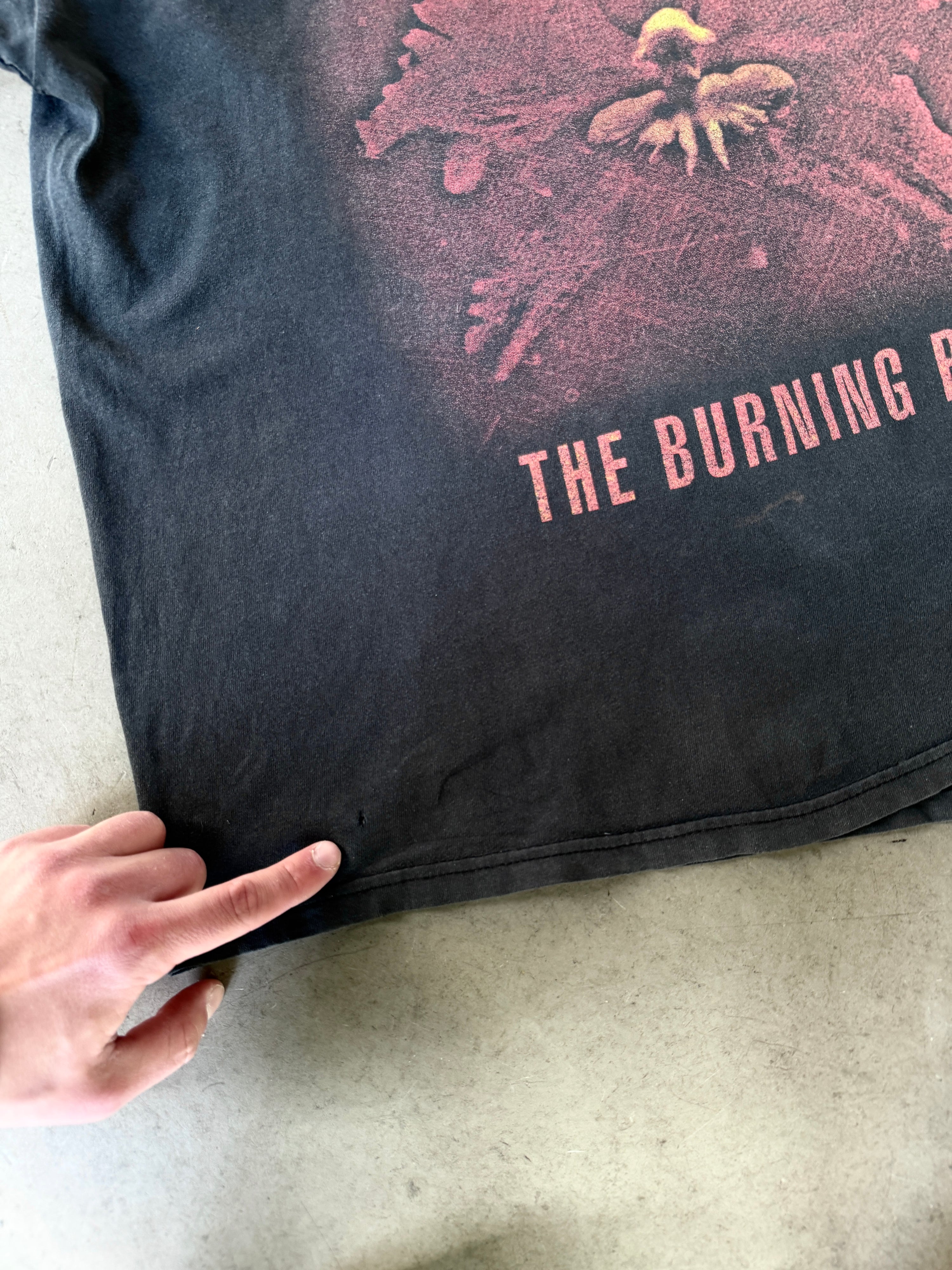 Vintage 1999 Faded Machine Head "The Burning Red" Band Longsleeve Black - XL