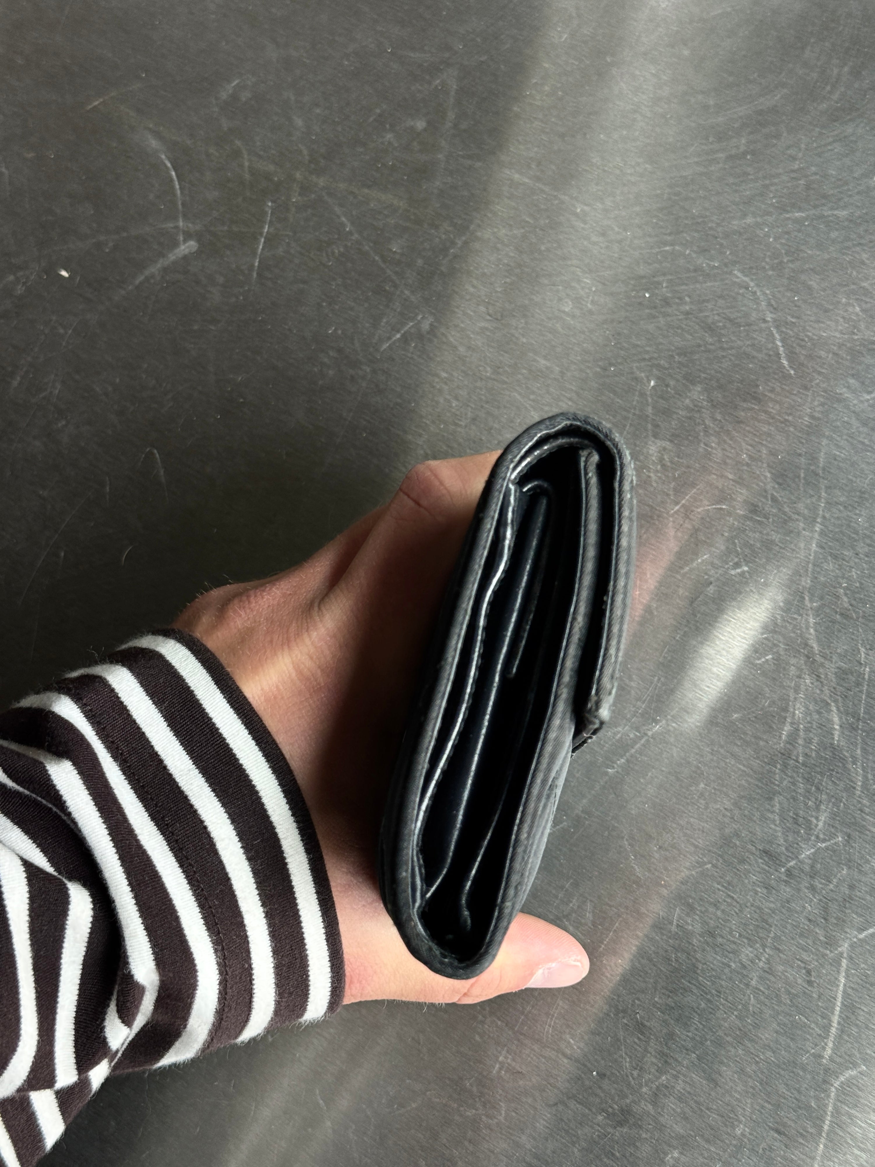 Vintage Prada Quilted Tessuto Nylon Wallet