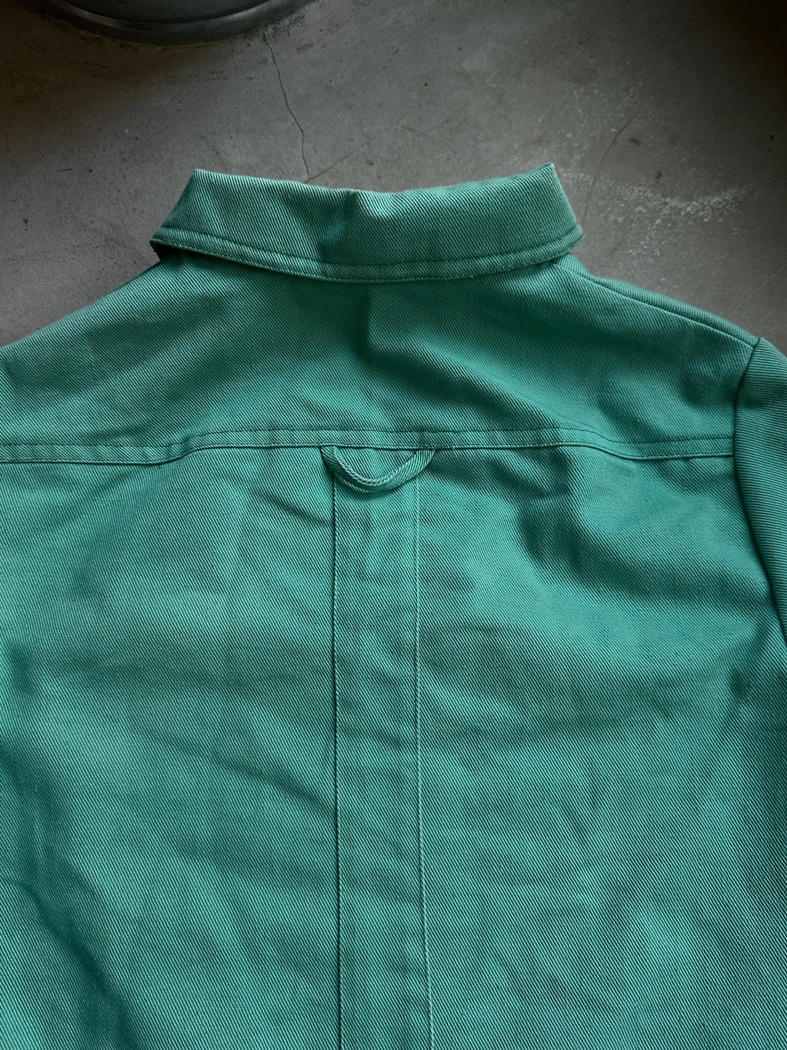 Vintage 1970s Explorer Work Jacket Teal - S