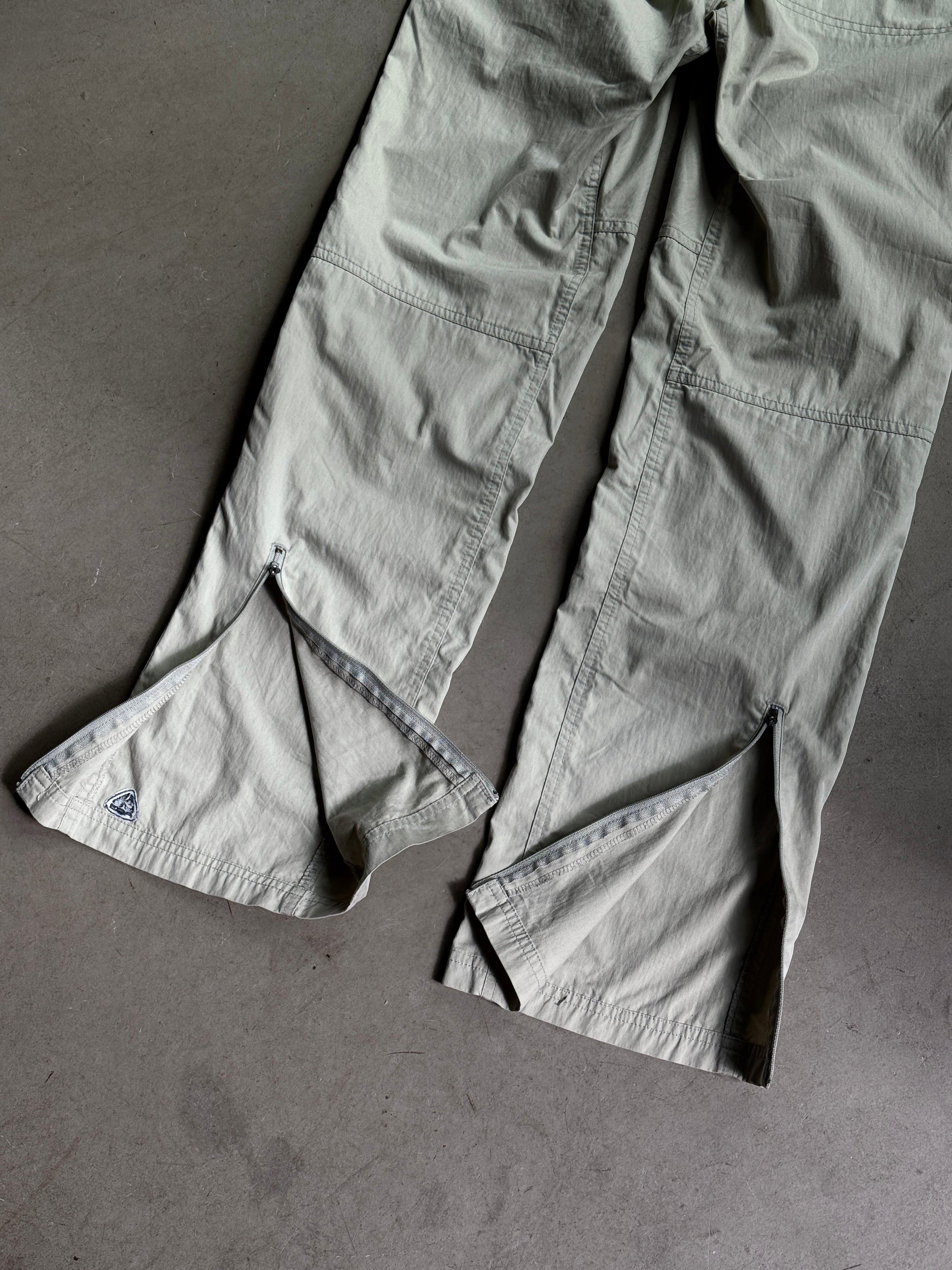 Vintage Nike ACG Lightweight Pants Tan - S