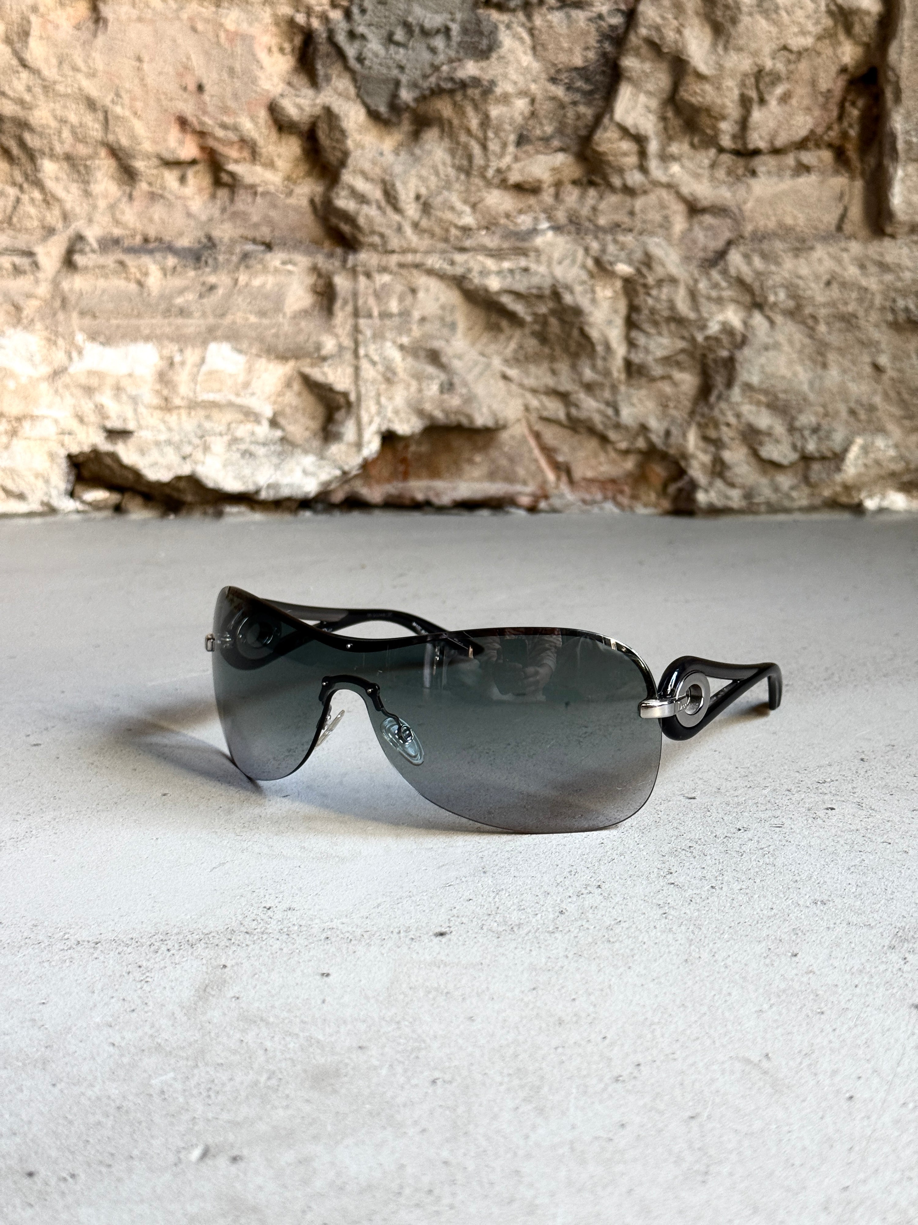 Vintage Dior Volute 3 Shield Sunglasses