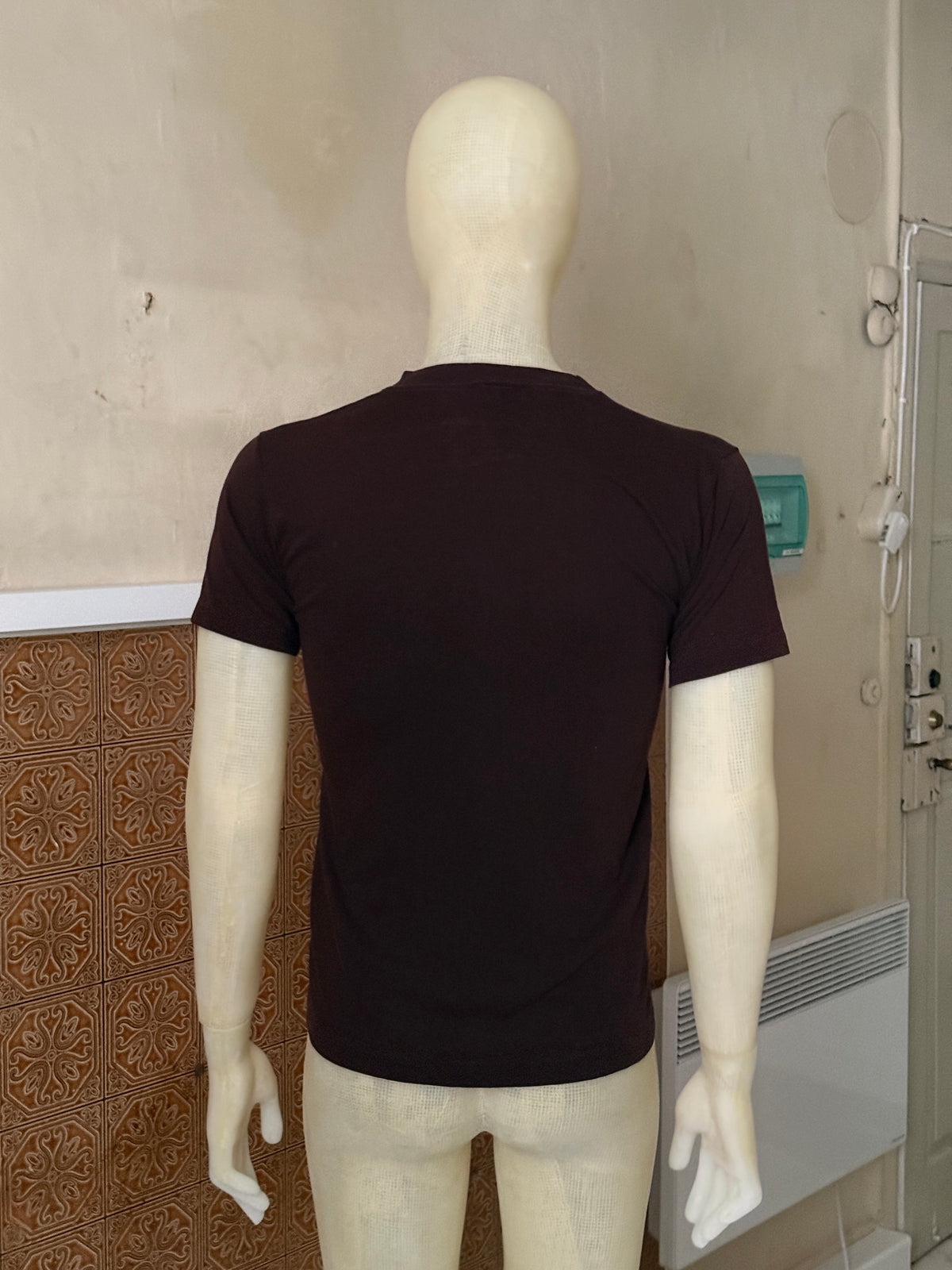 Vintage 1980s "Mr Floods Party Bar" Brown T-Shirt - S