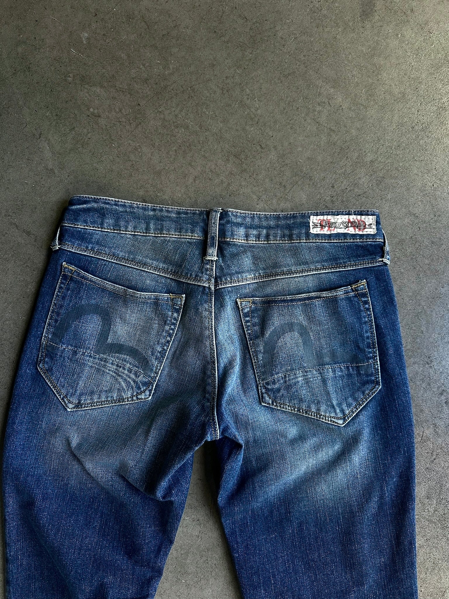 2000s Puma x Evisu Jeans W30 L30