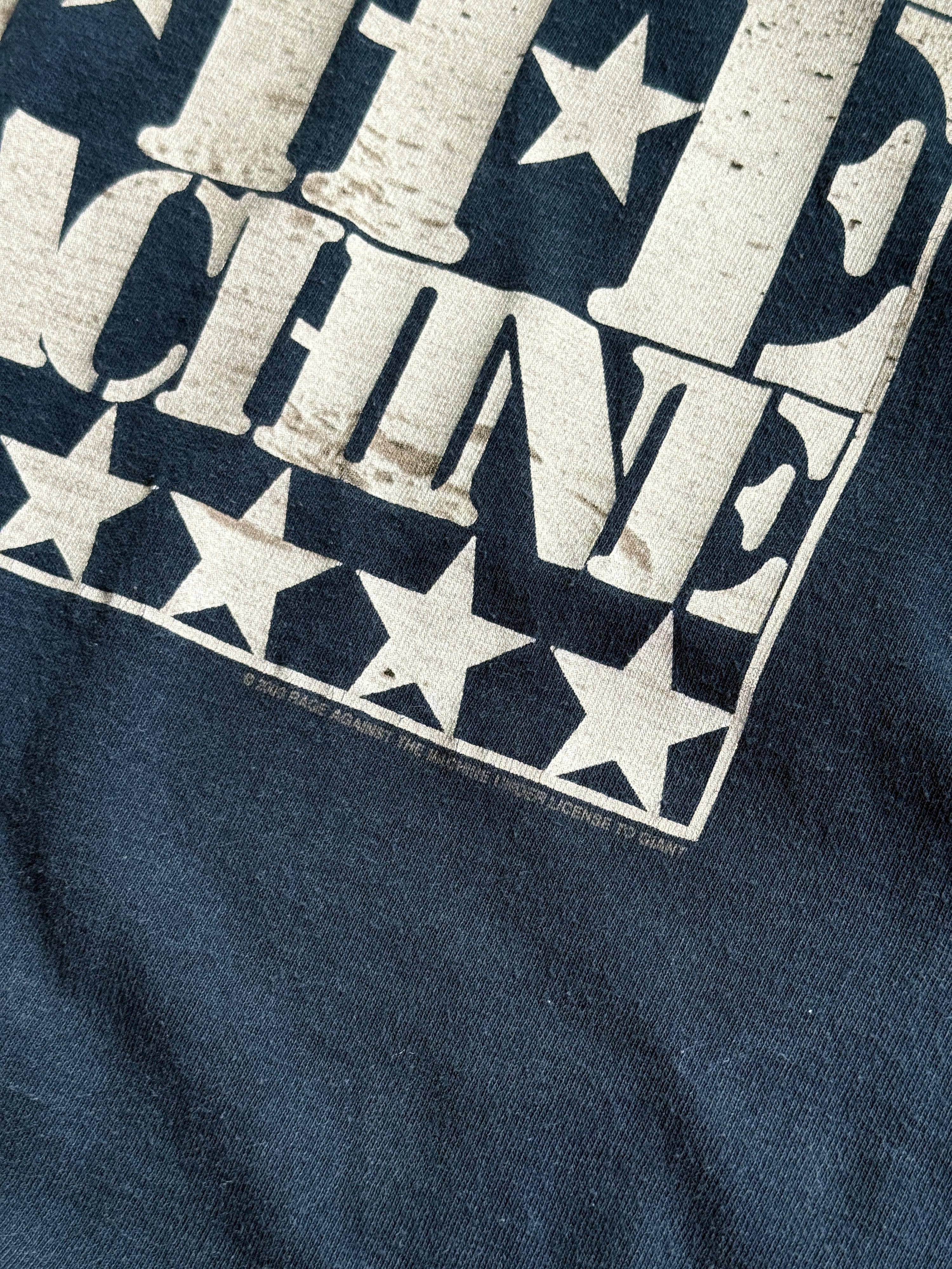 Vintage 2000 Rage Against the Machine T-Shirt Navy - M