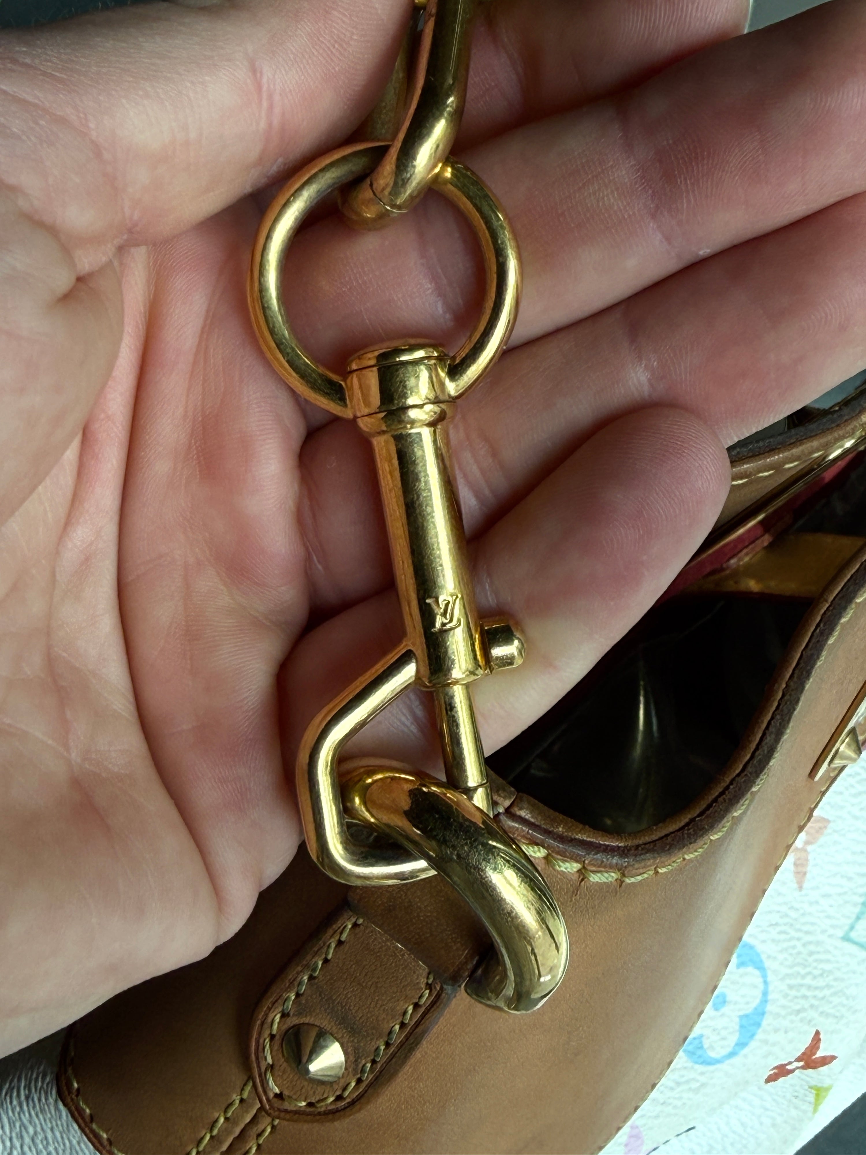 2011 Louis Vuitton Multicolor Monogram Judy GM Bag White (TR3191)