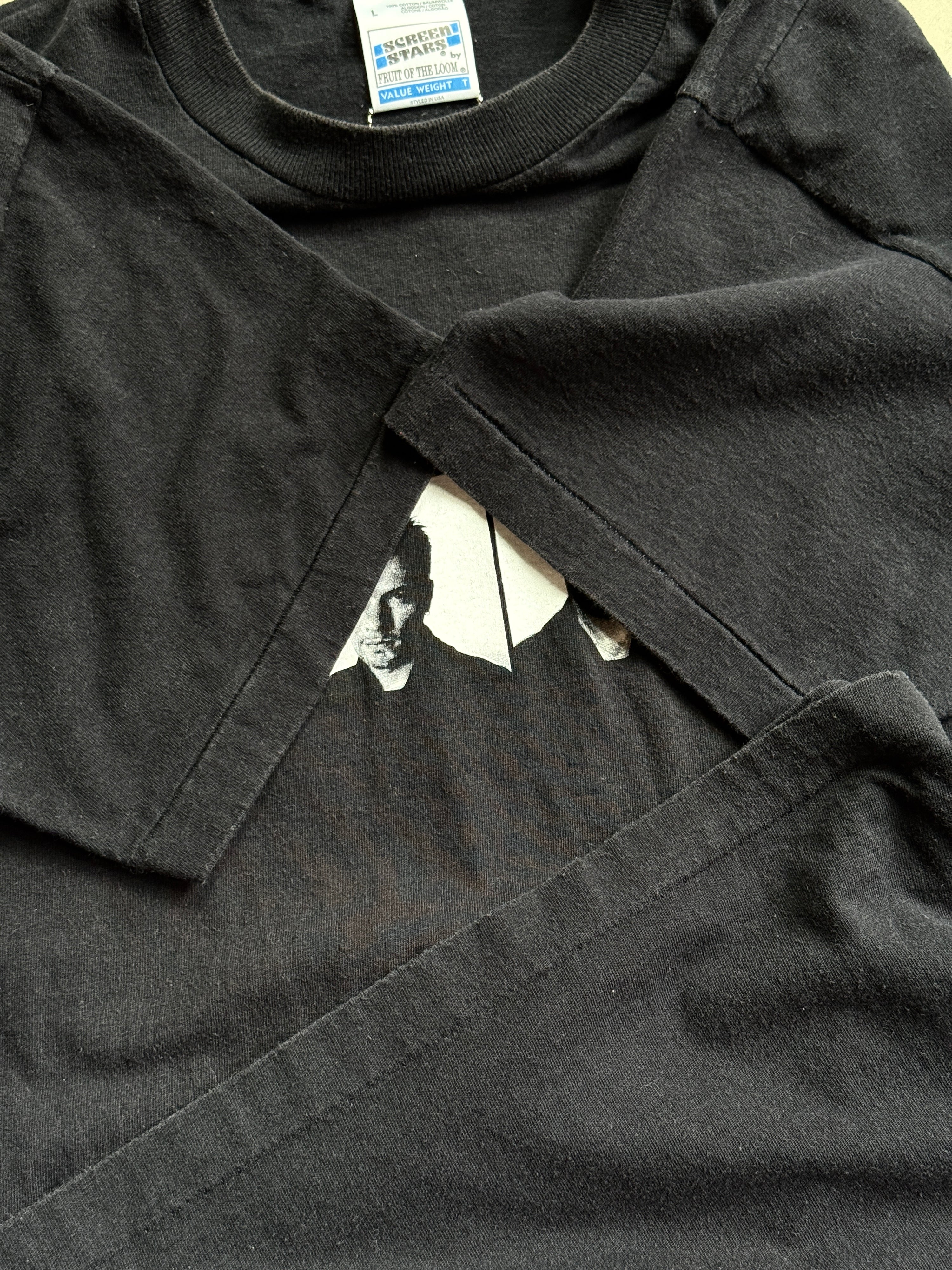 1997 U2 “Pop Mart Tour” Single Stitched T-Shirt Black - M