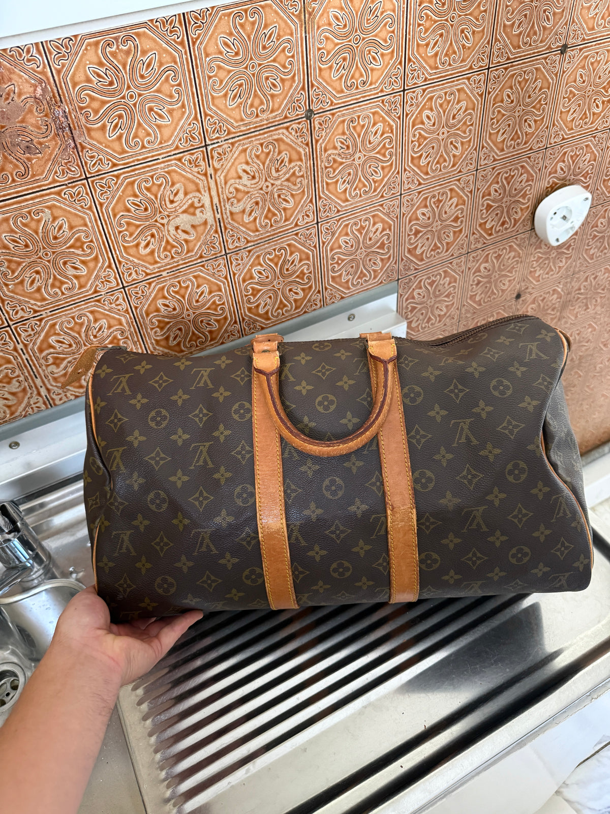1983 Louis Vuitton Keepall 45 Duffle Bag (831SA)
