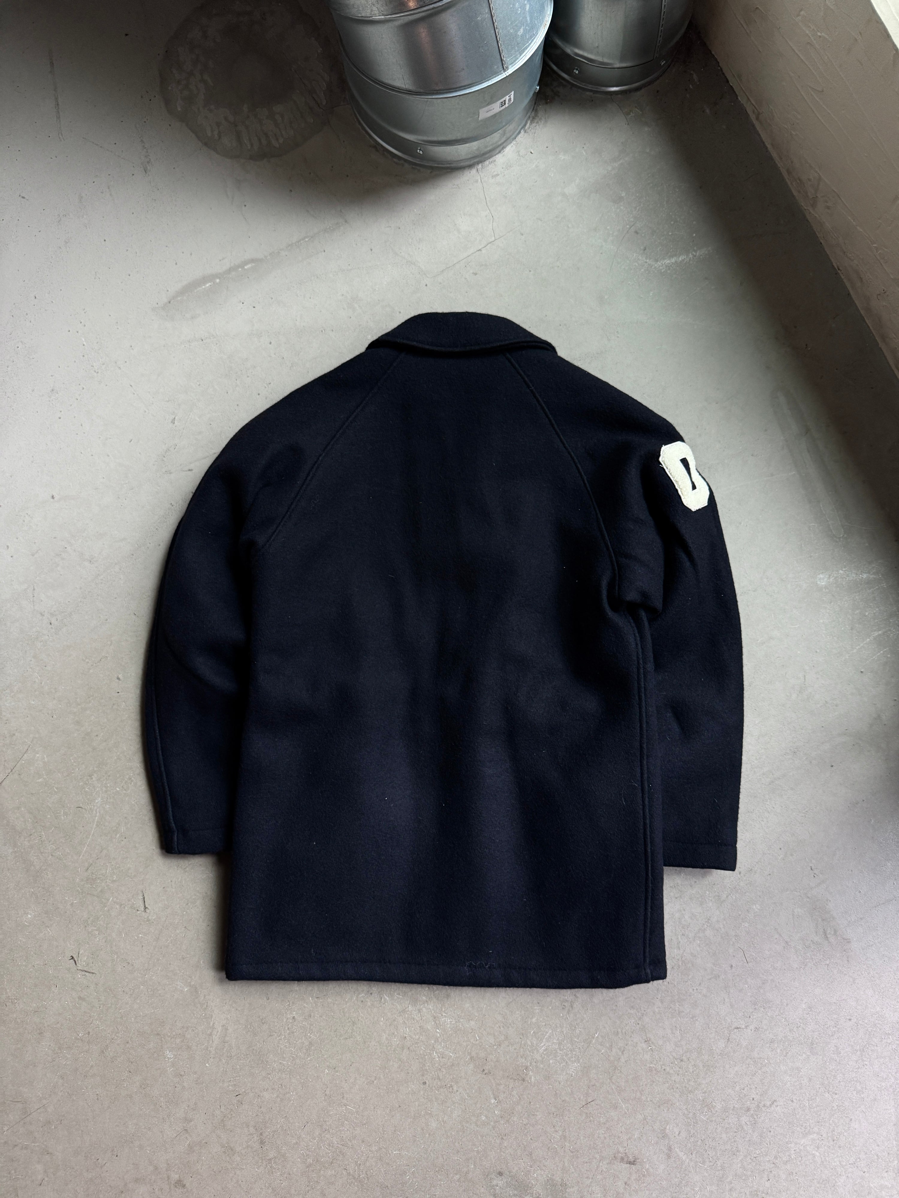 Vintage Schott NYC Firemen Wool Jacket Black - S