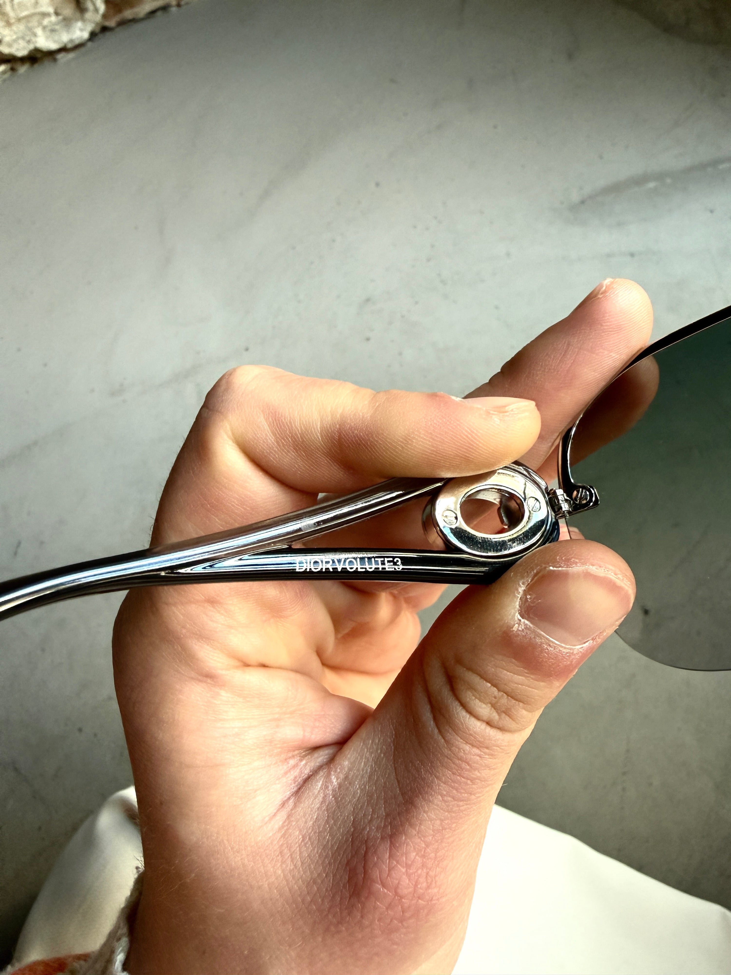 Vintage Dior Volute 3 Shield Sunglasses