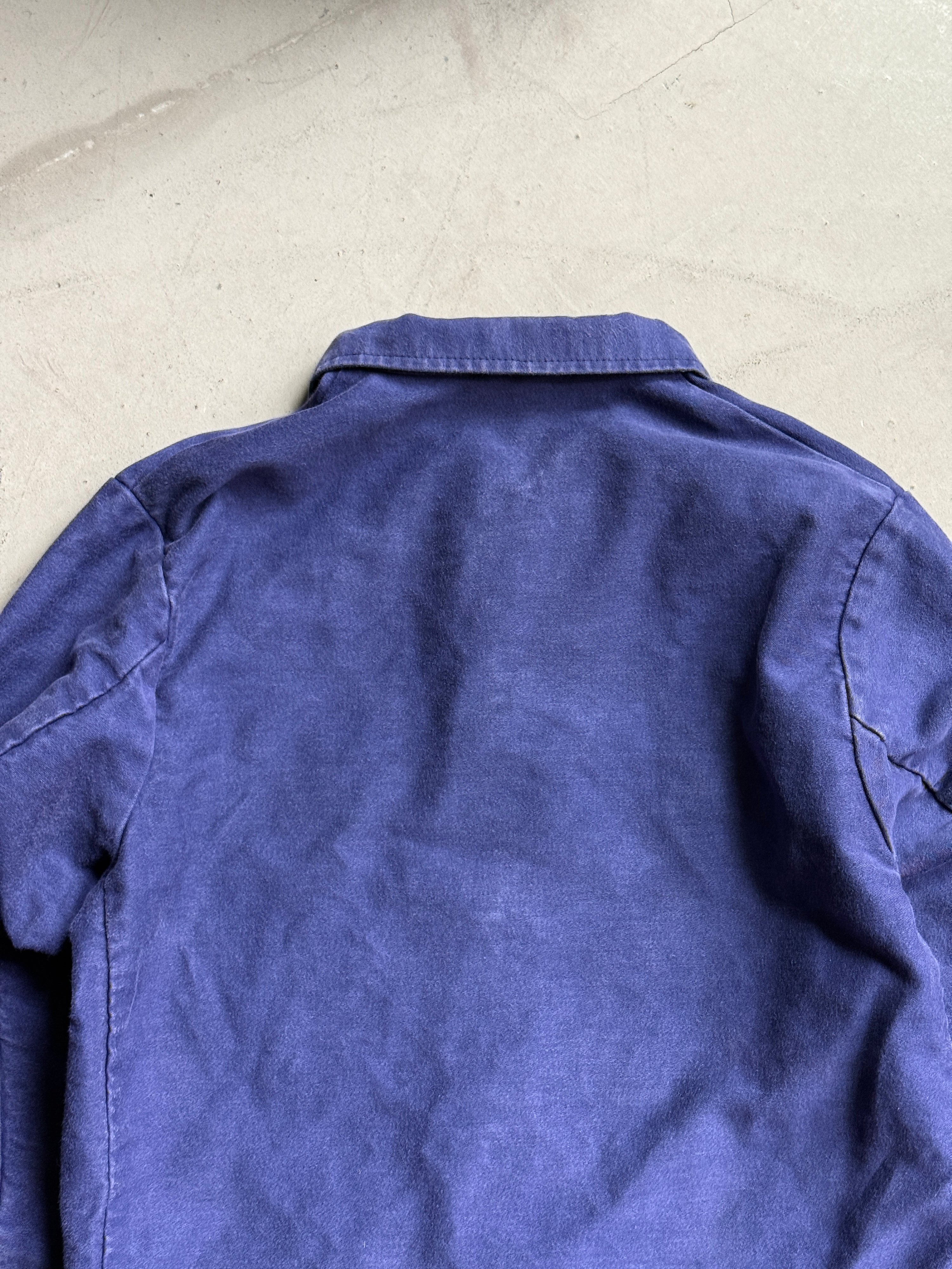 Vintage Pionier Bleu de Travail Faded Chore Coat Blue - M