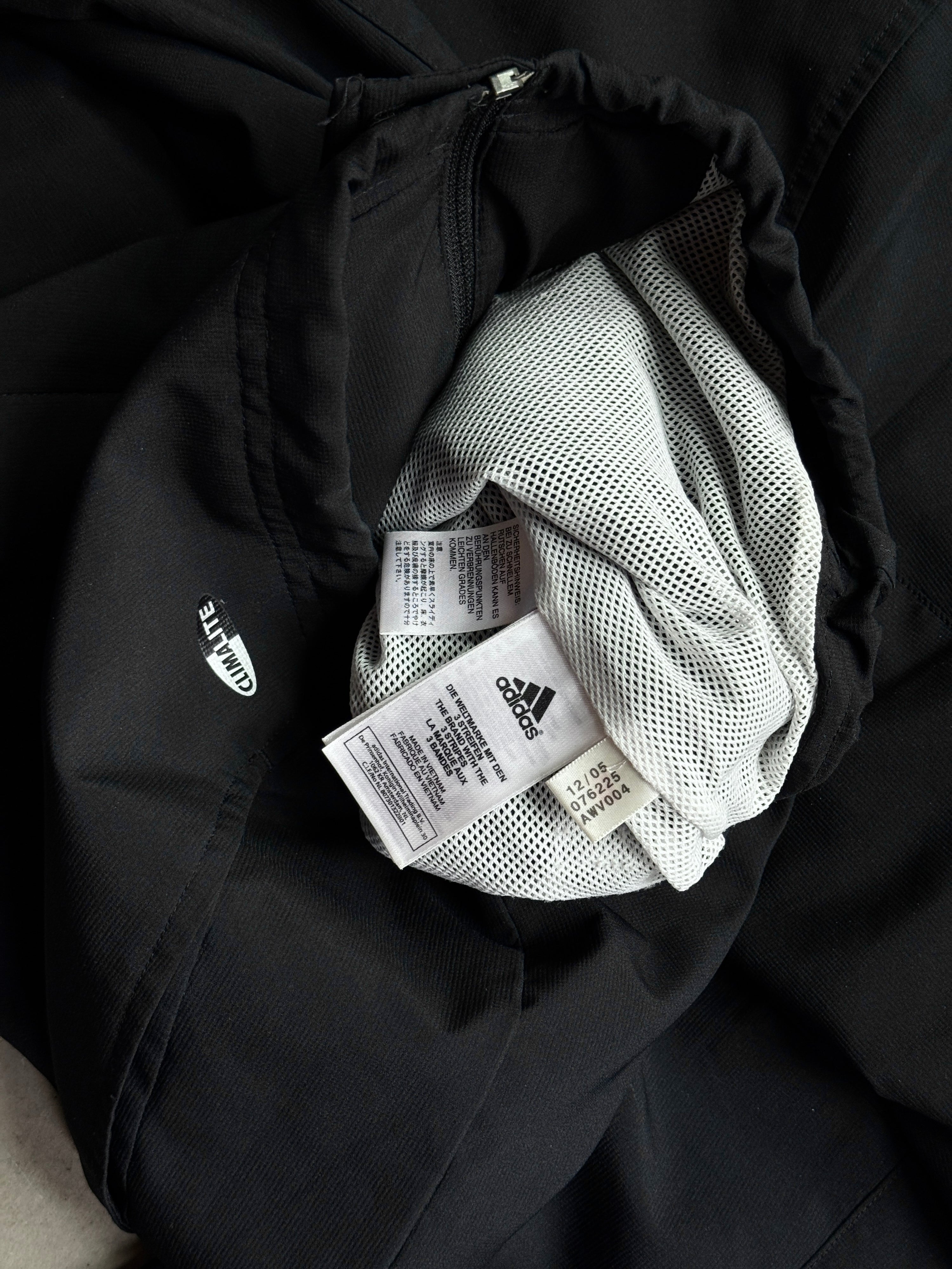 Vintage 2000s Adidas Football Windbreaker Black - L