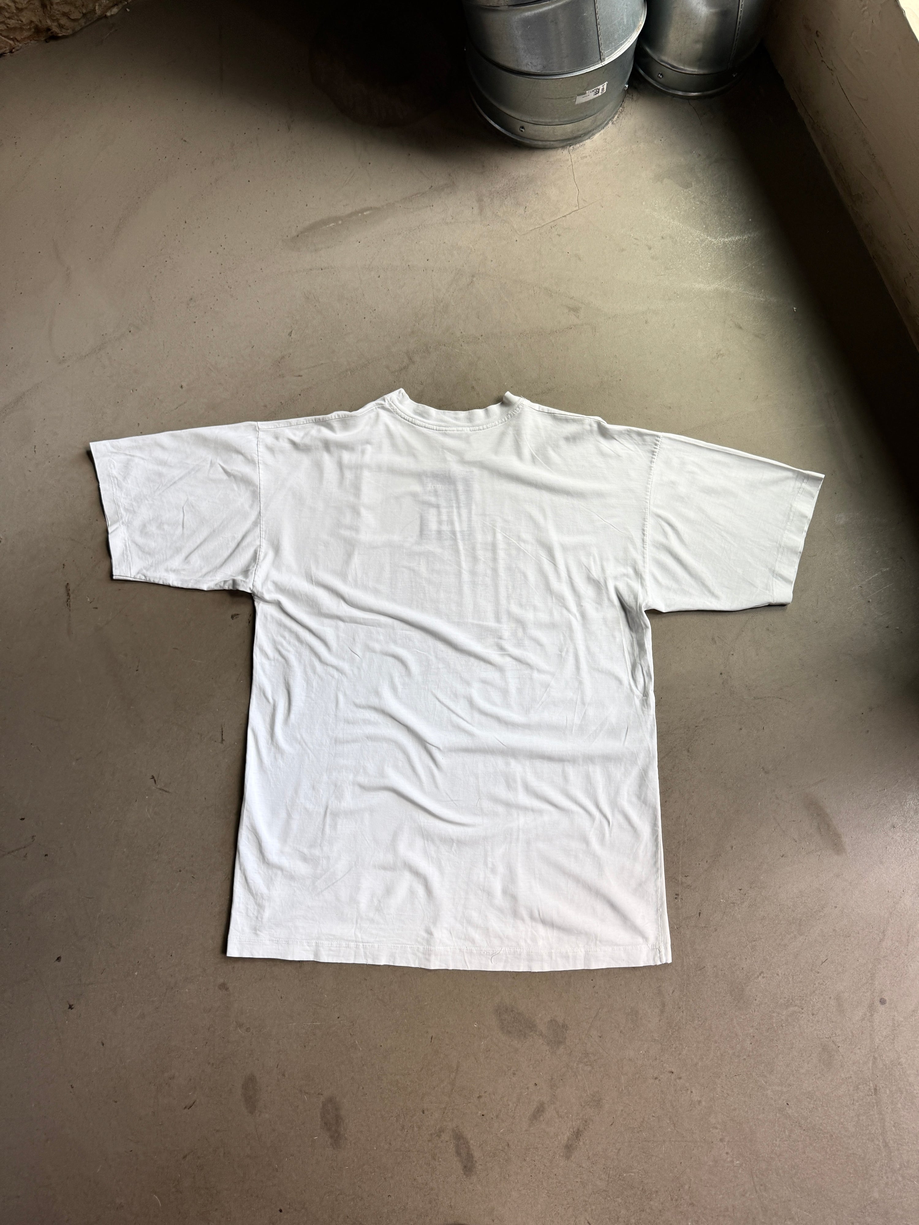 Vintage 1990s Roy Lichtenstein Style Bootleg T-Shirt White - XL