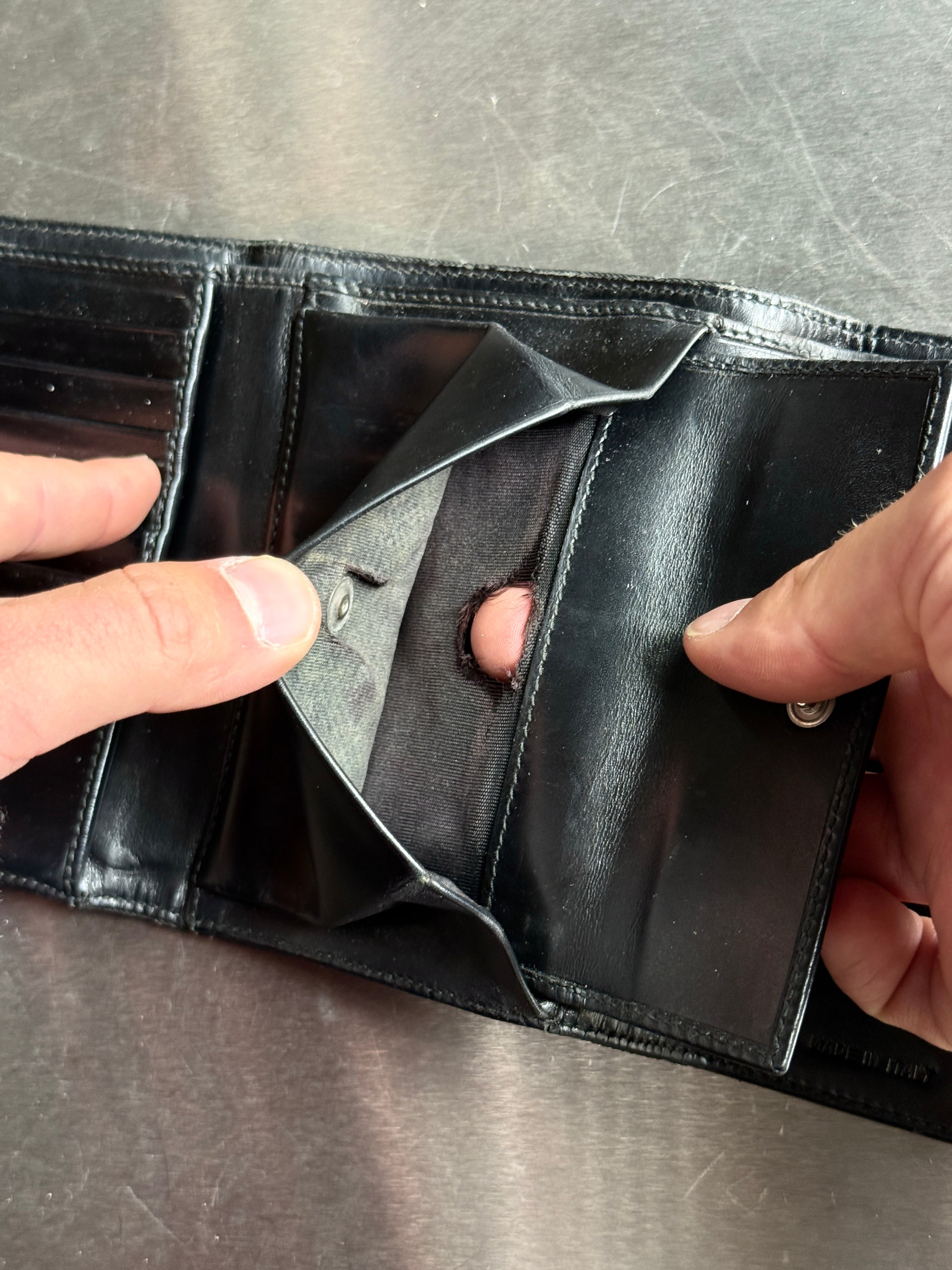 Vintage Prada Quilted Tessuto Nylon Wallet