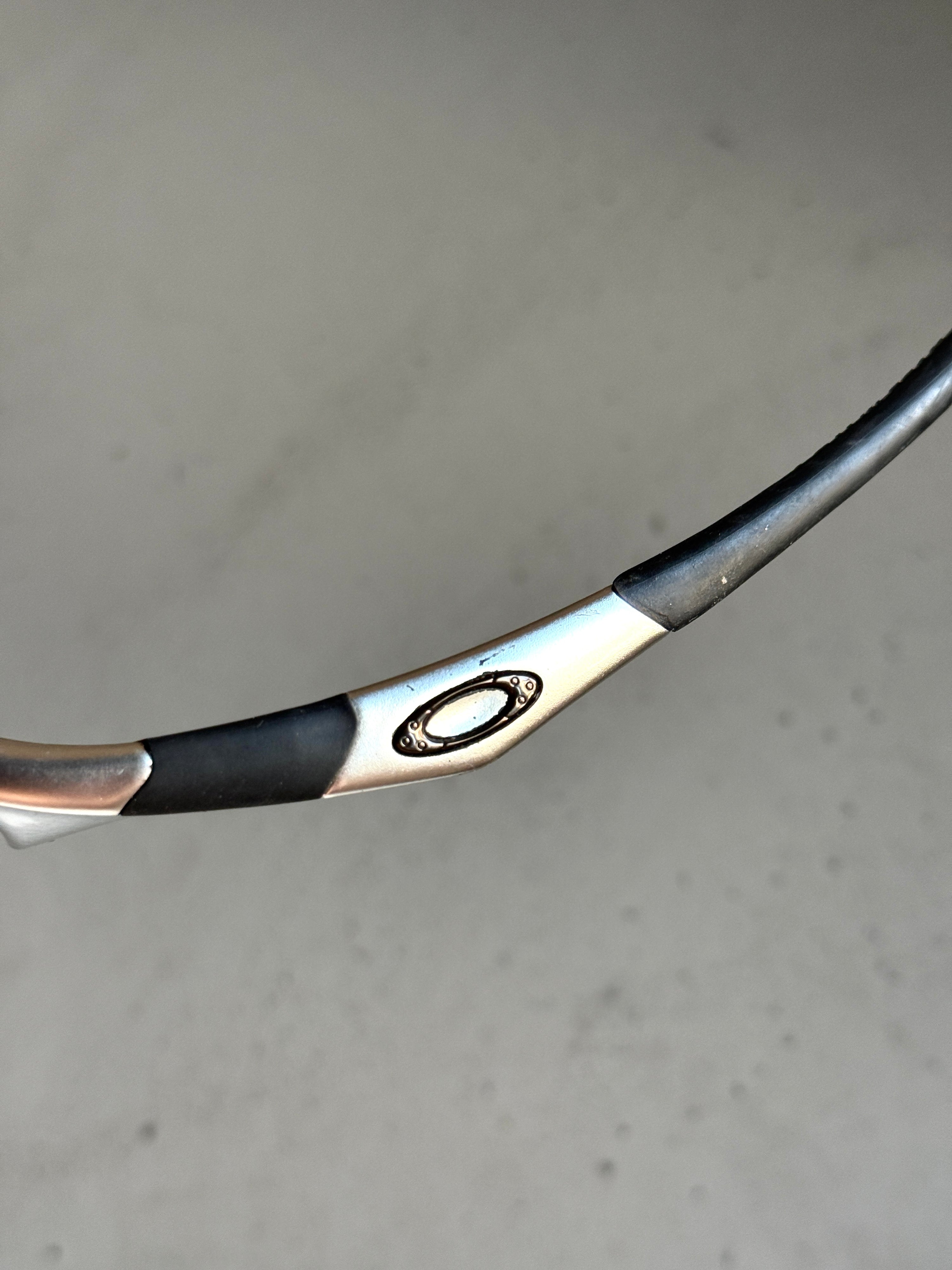 2000s Oakley Half Jackets Chrome Sunglasses