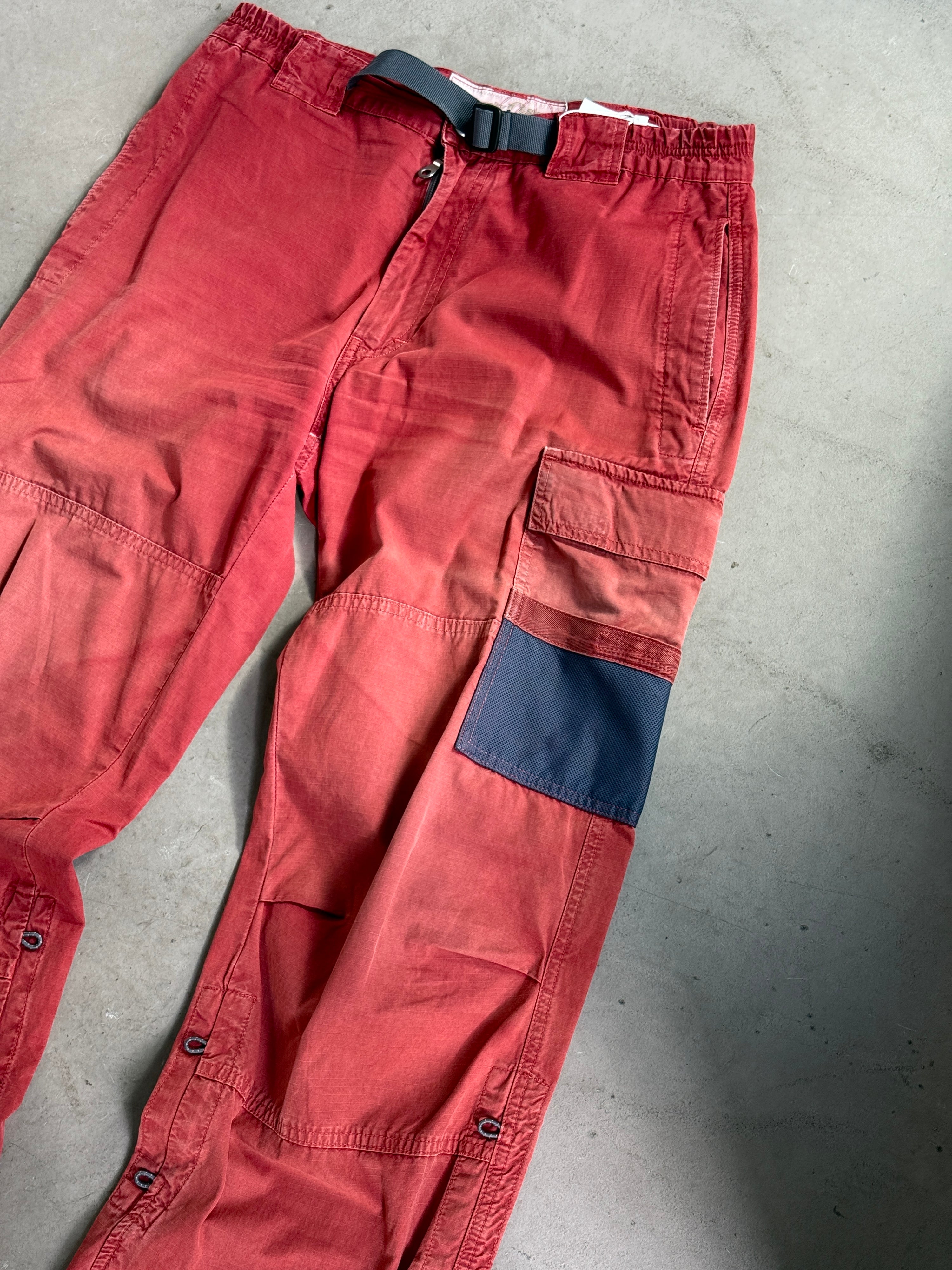 Murphy & Nye Technical Multipocket Pants Red - W32 L33