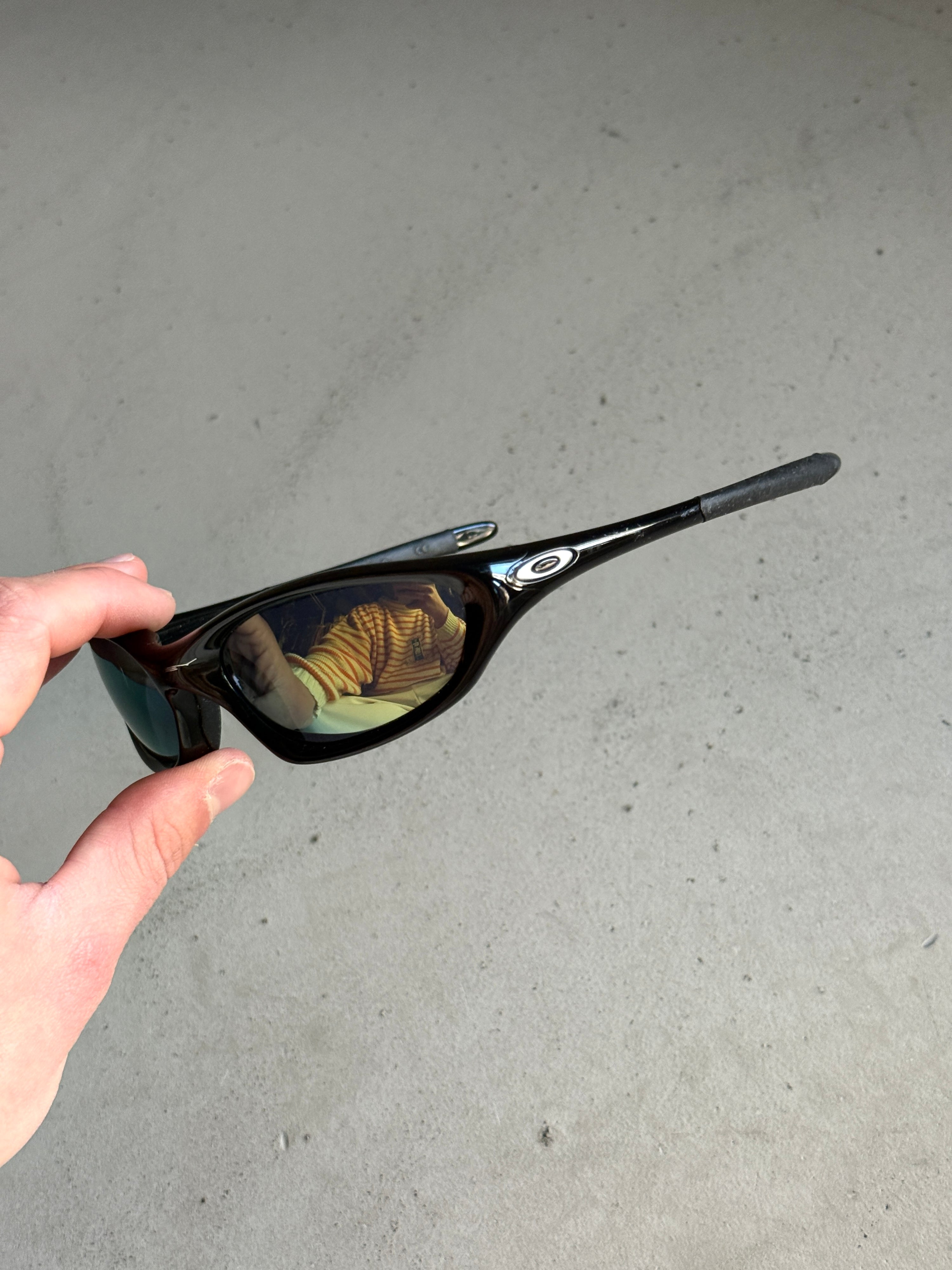 Vintage Oakley Twenty XX Black Sunglasses