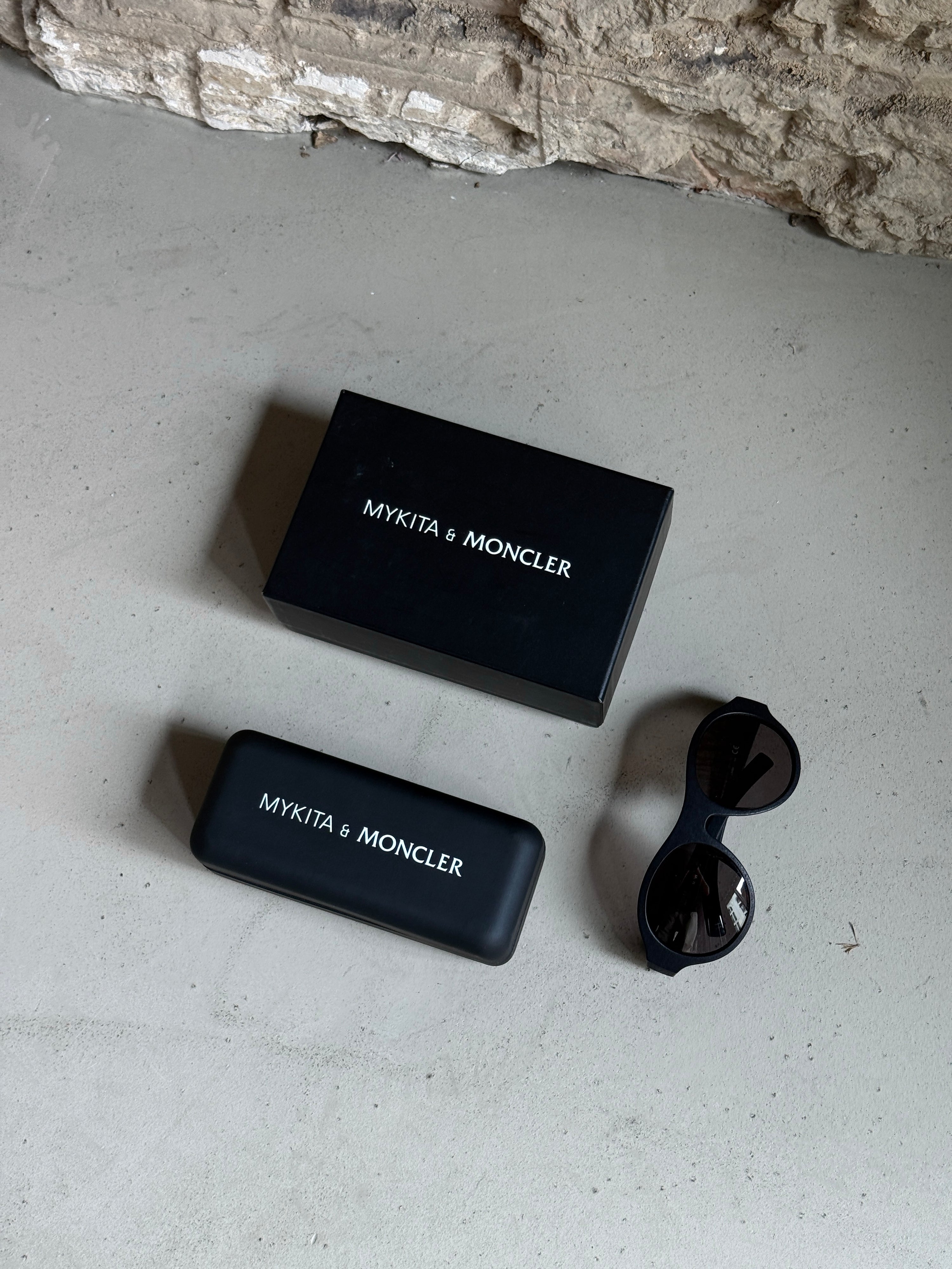 AW2011 Mykita & Moncler "Lino" MD4 Sunglasses Black