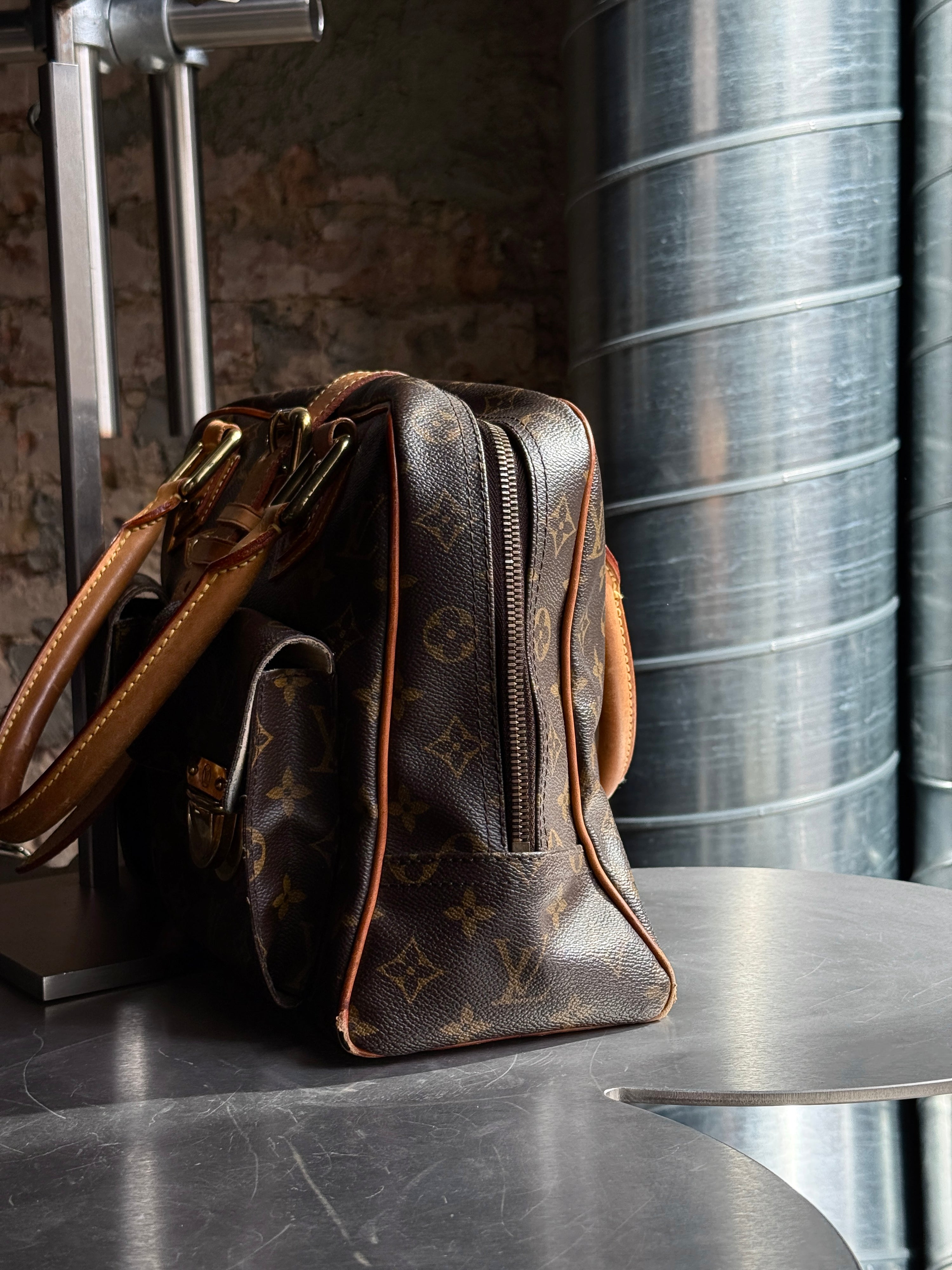 2009 Louis Vuitton Manhattan GM Bag Brown (FL0069)