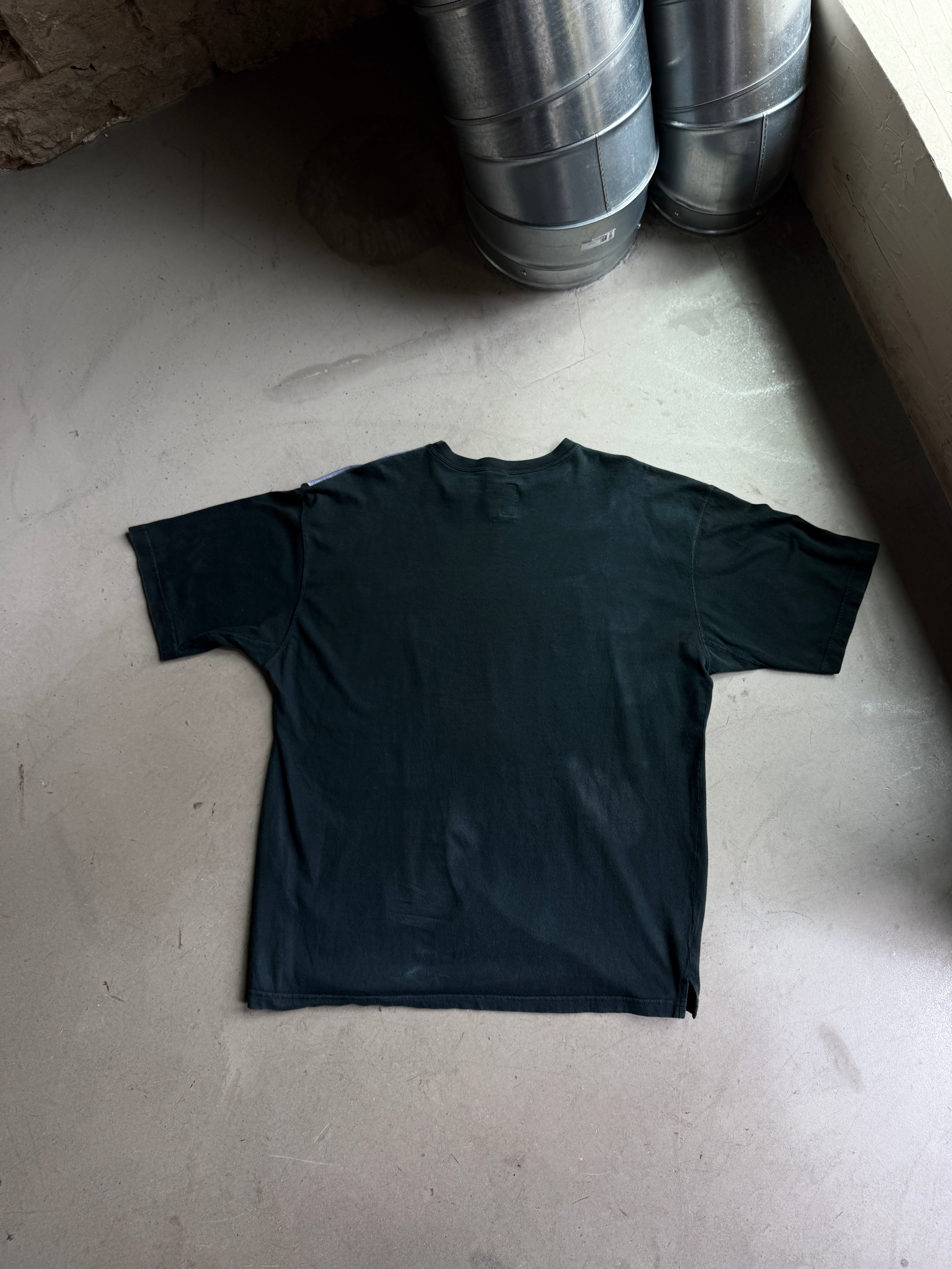 Vintage Kurt Cobain "Soviet designed by Walter de Virgiliis" AOP T-Shirt Black - XL