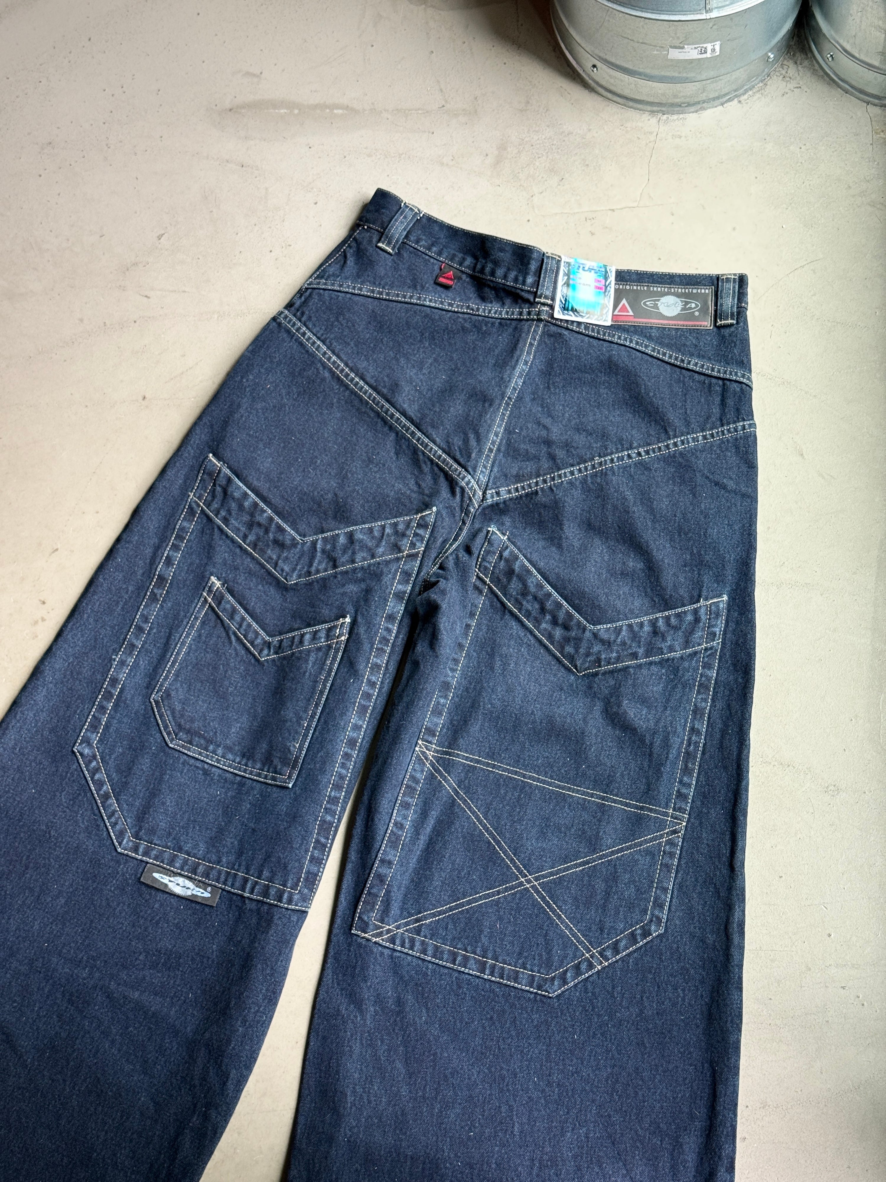 Vintage Stuka Baggy Raver / Skate Jeans (DS) - W31 L33