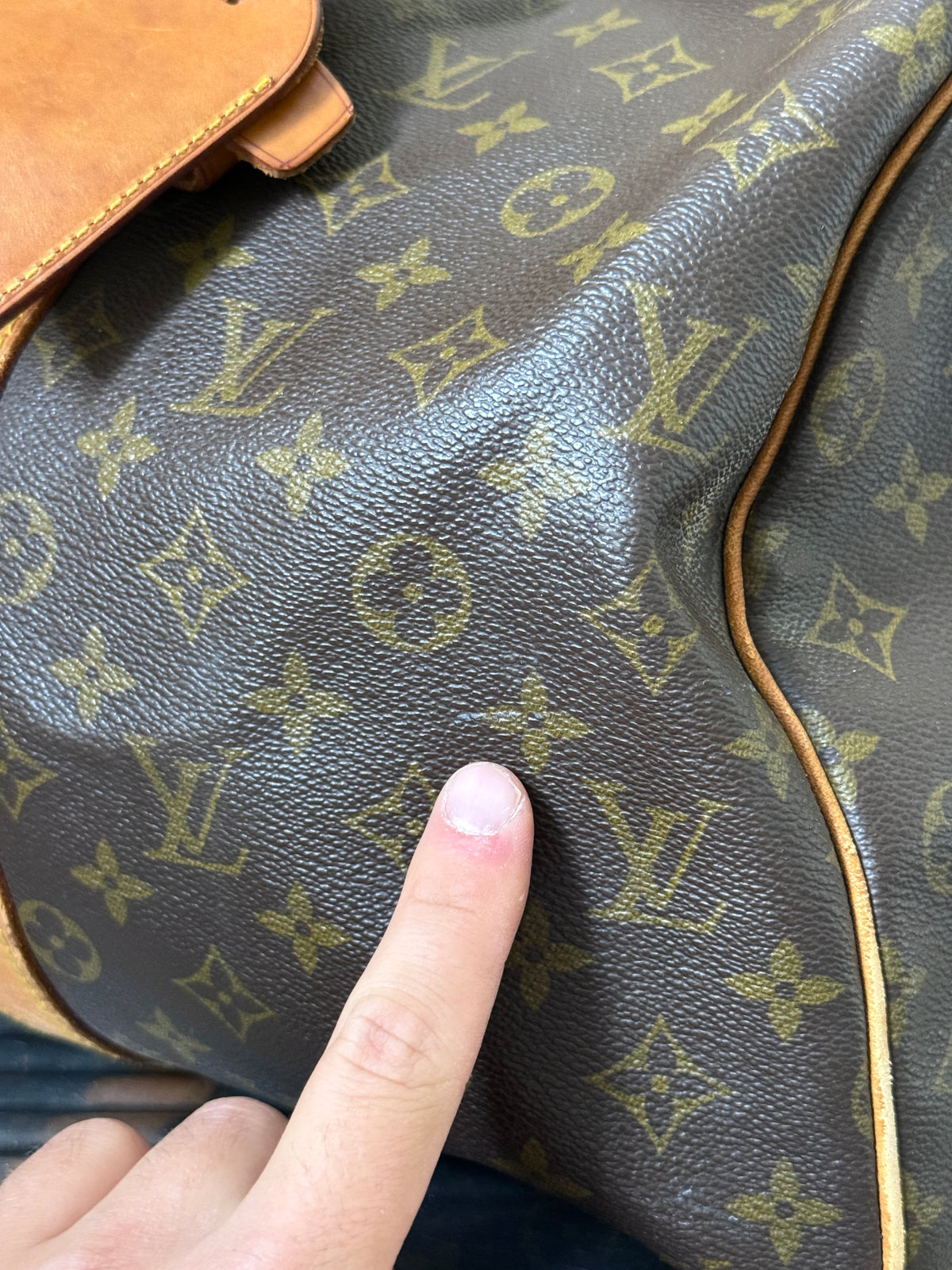 1983 Louis Vuitton Keepall 45 Duffle Bag (831SA)