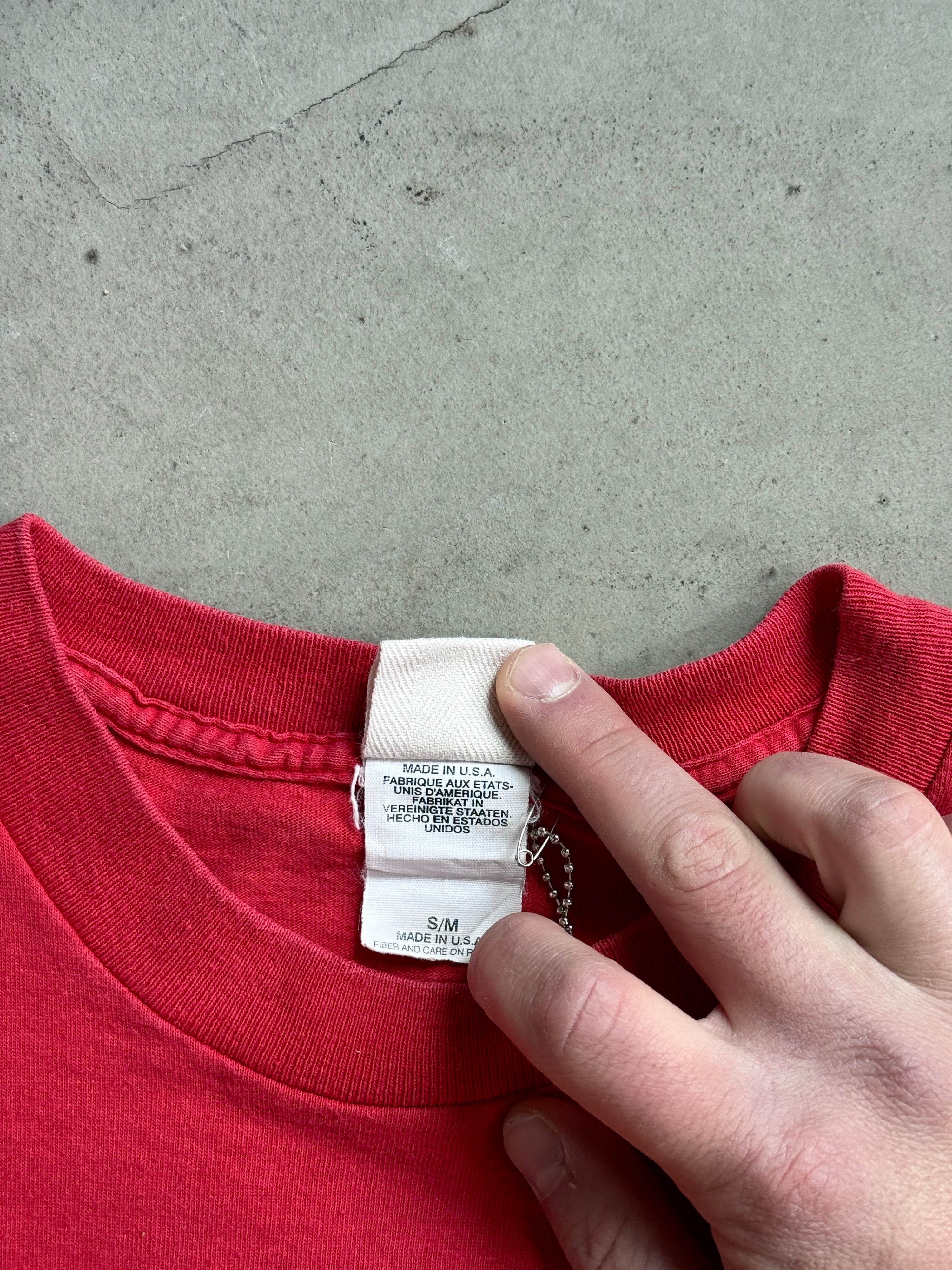 Vintage 1996 Jurassic Park Universal Studios Hollywood Tee Red - S