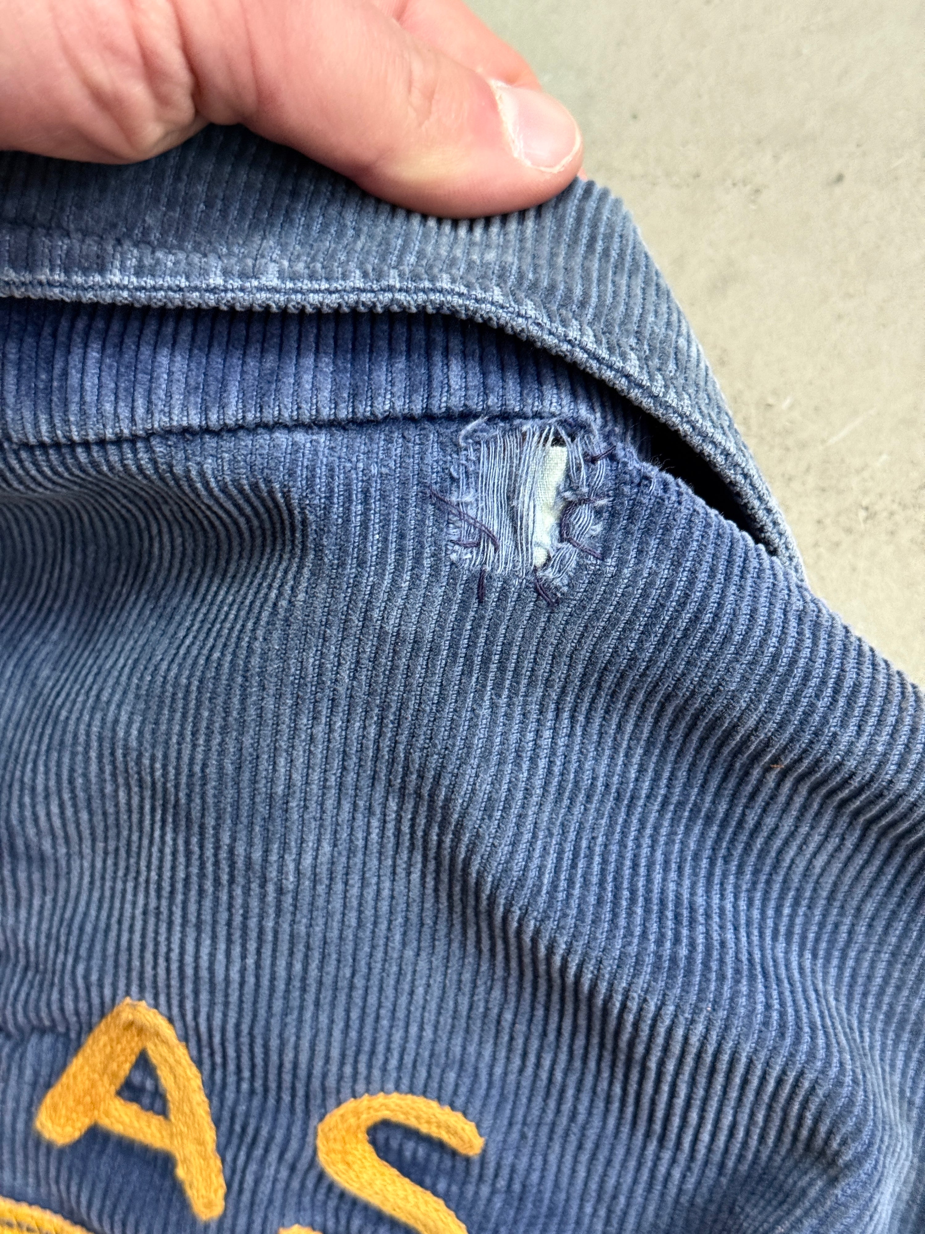 Vintage 1960/70s FFA Texas Chainstitched Jacket Blue - S