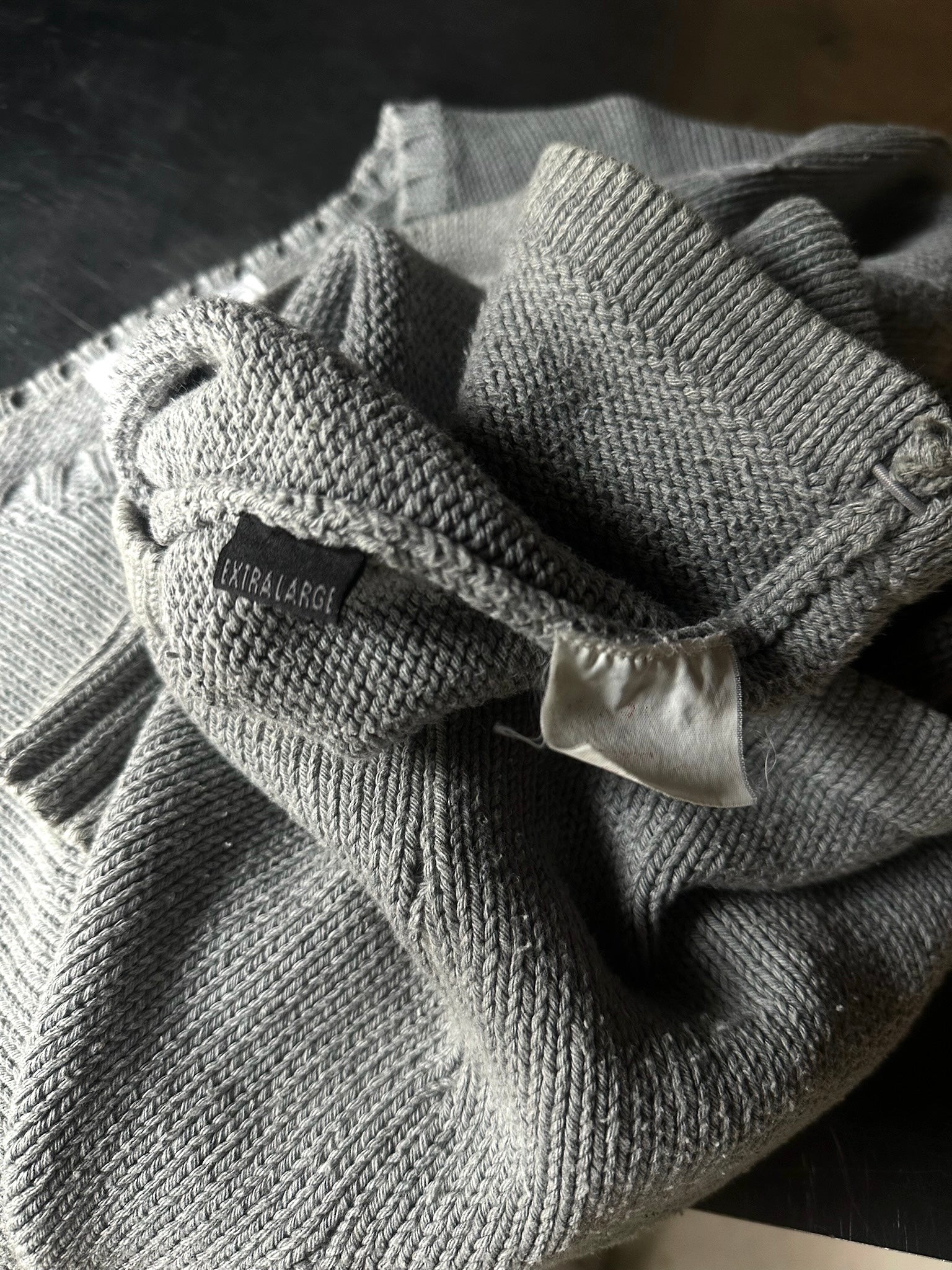 Vintage Energie “Miliatary” Knit Grey - L
