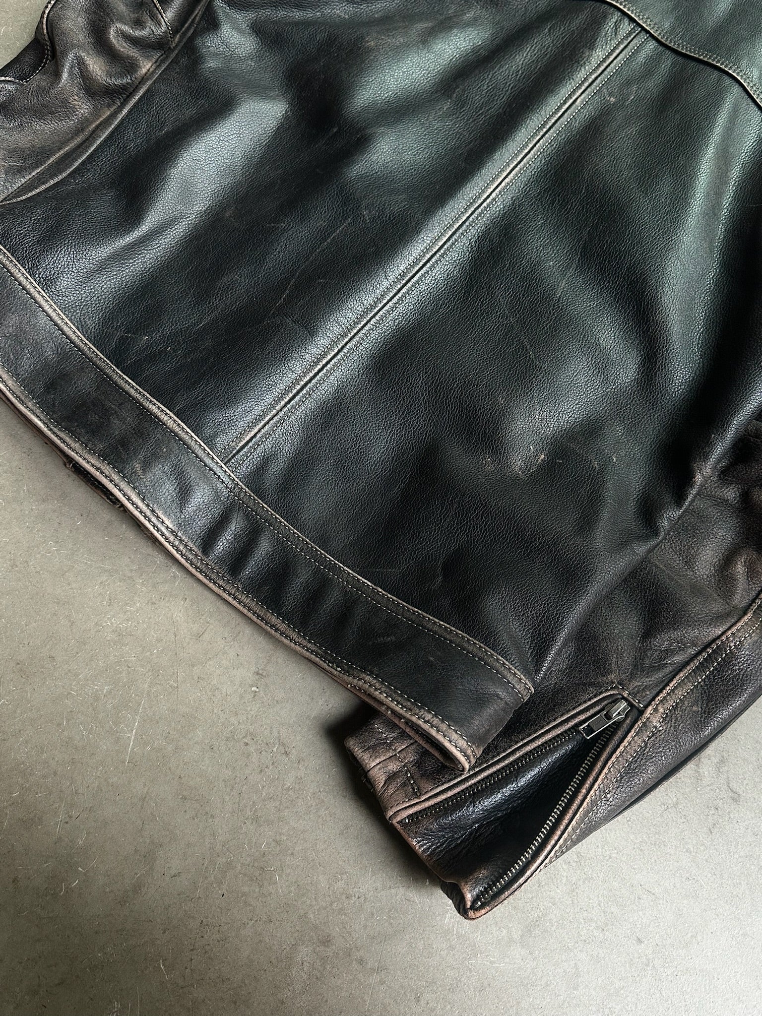 2000s Harley Davidson Gear Leather Jacket - S