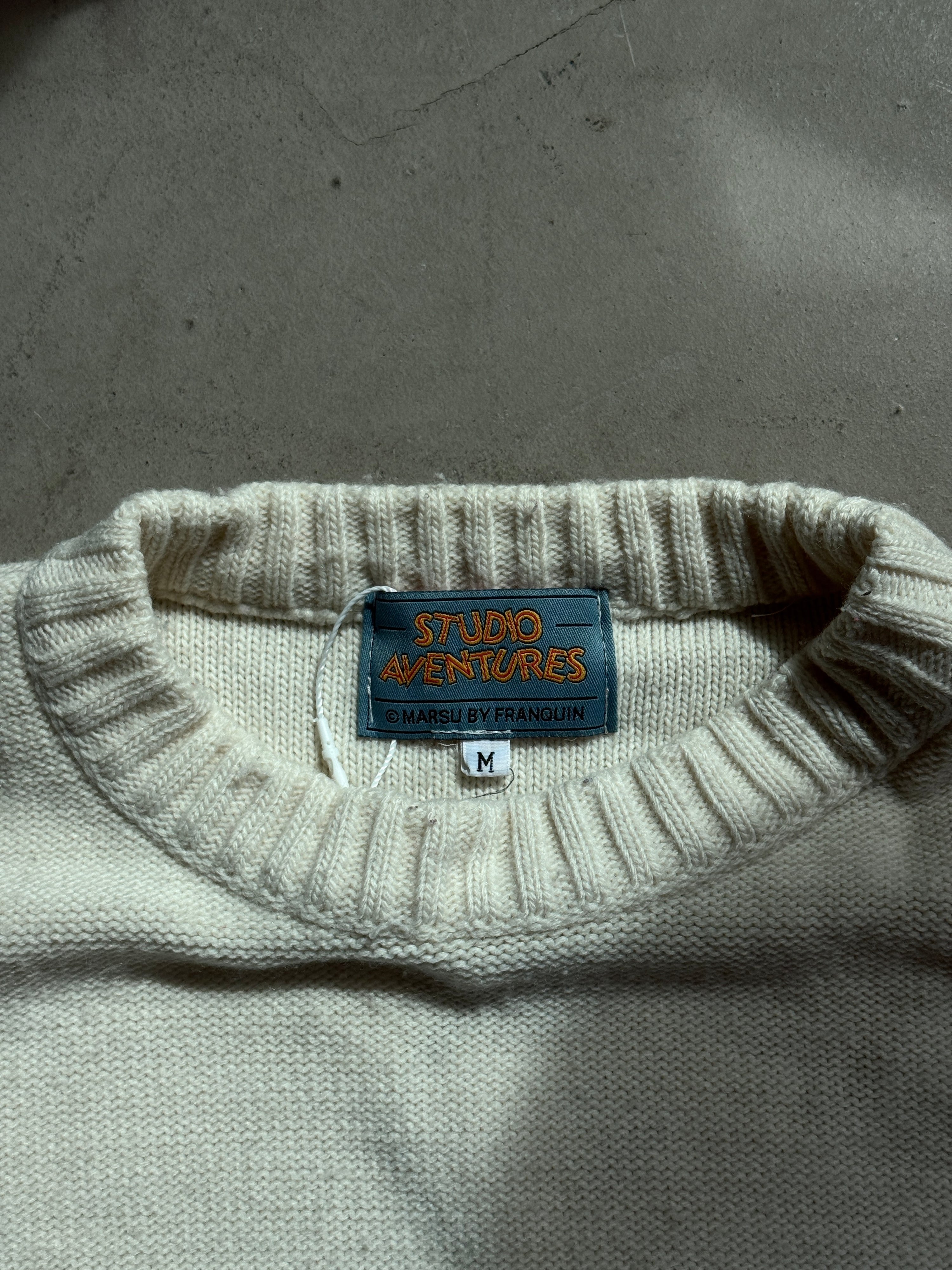 Vintage 1990s Gaston La Gaffe Striped Knit