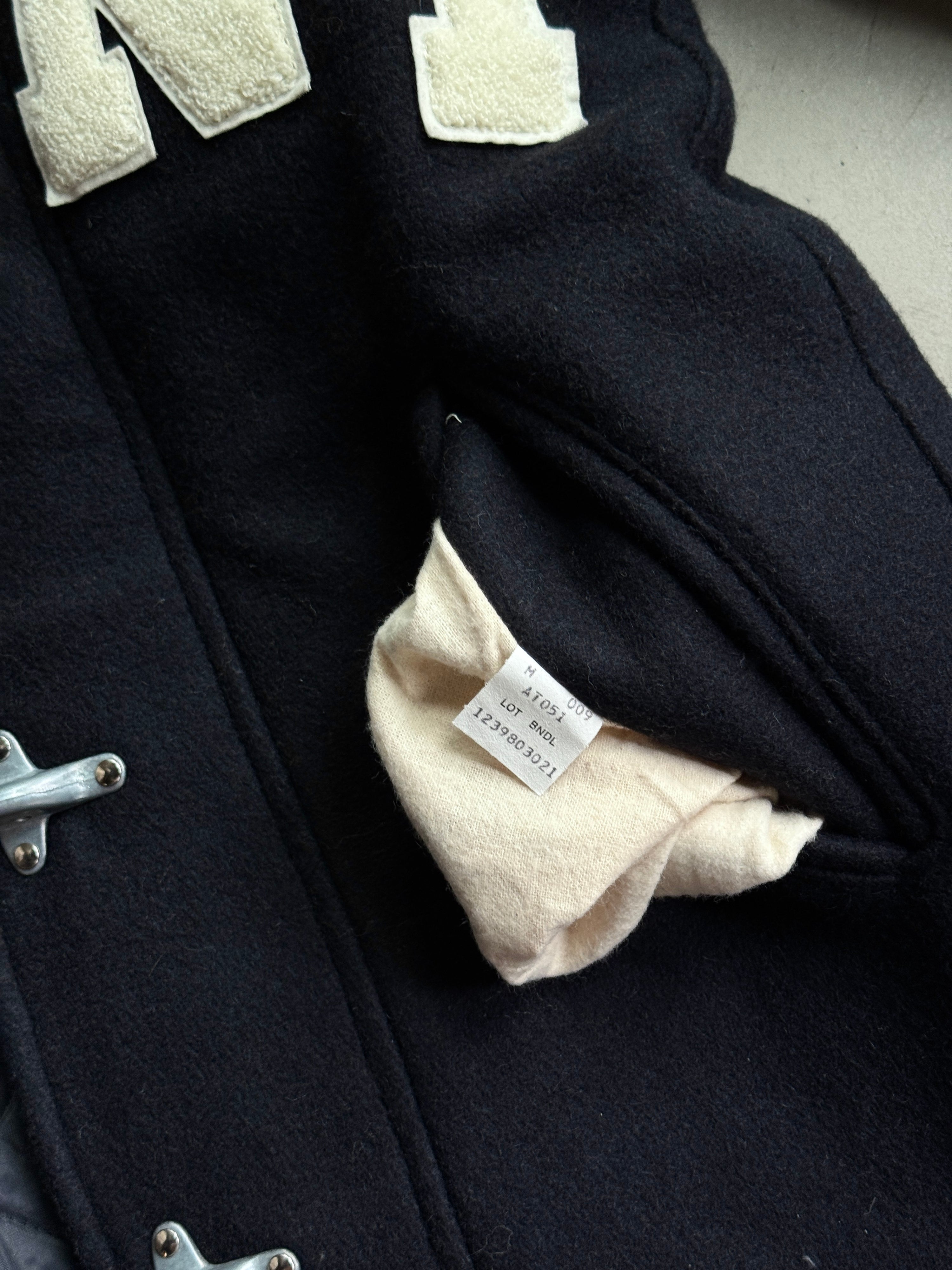 Vintage Schott NYC Firemen Wool Jacket Black - S