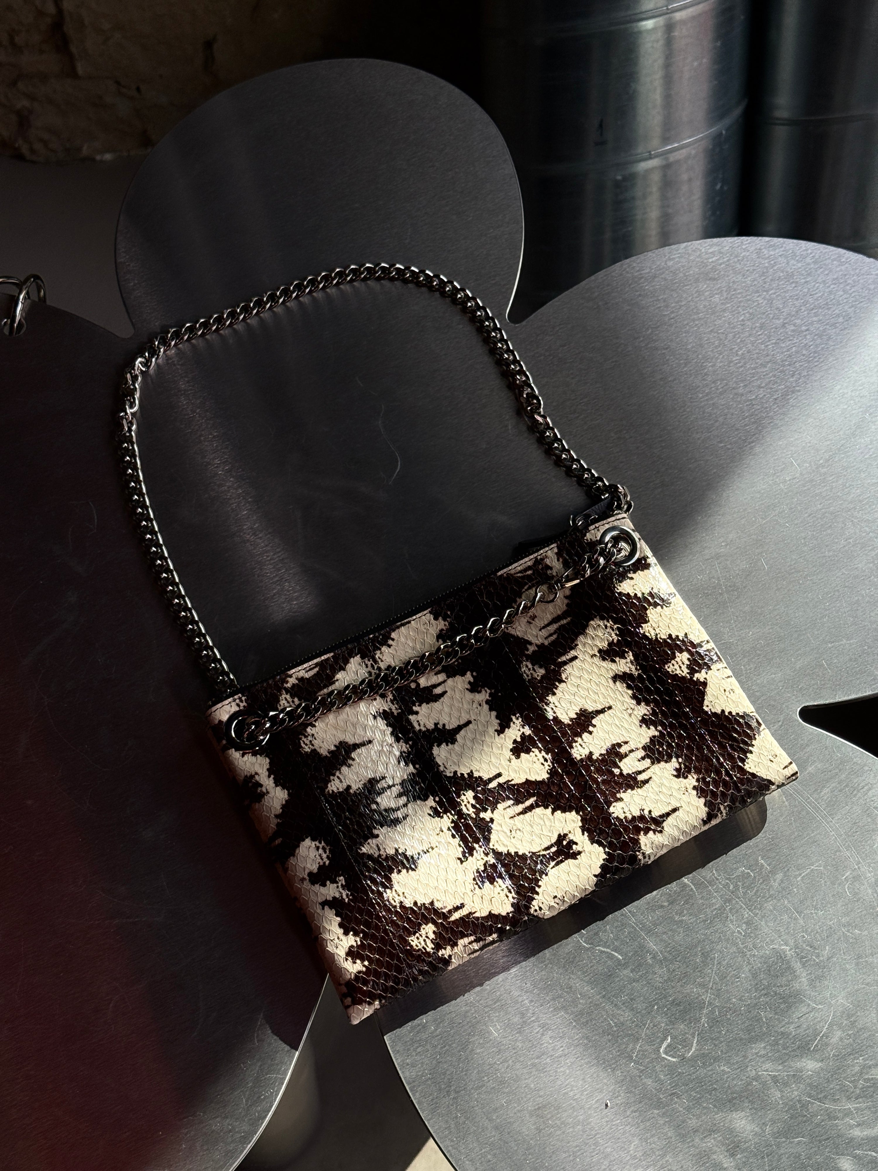 2000s Jil Sander “Snake Scales” Shoulder Bag