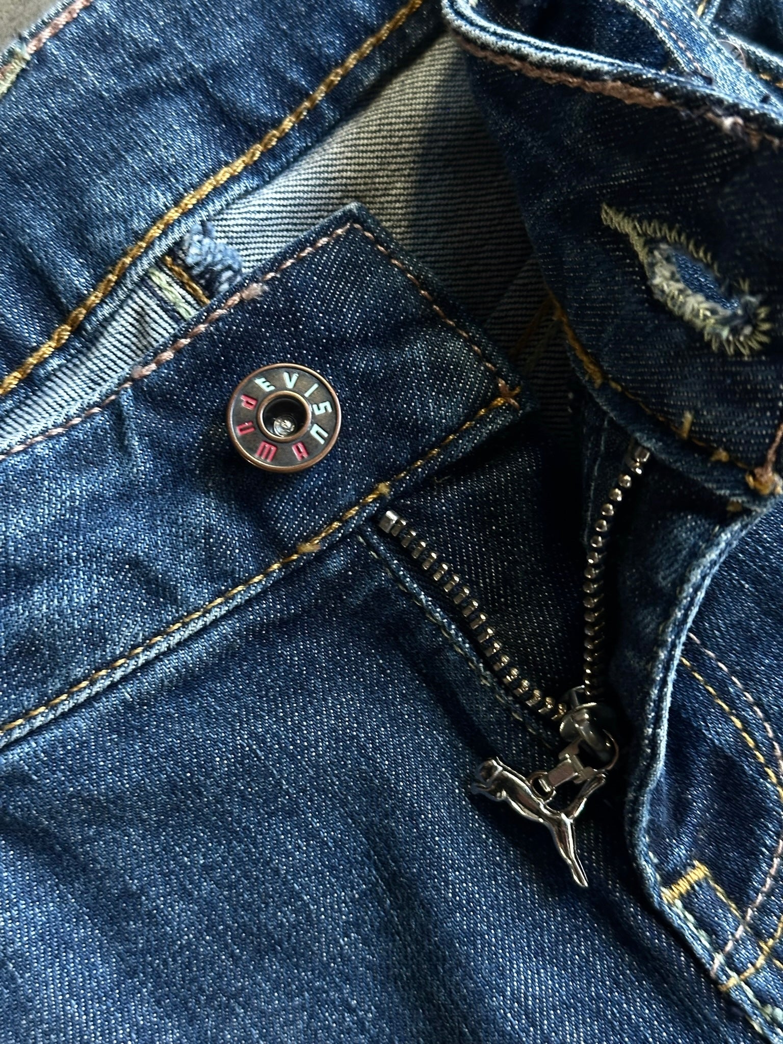 2000s Puma x Evisu Jeans W30 L30