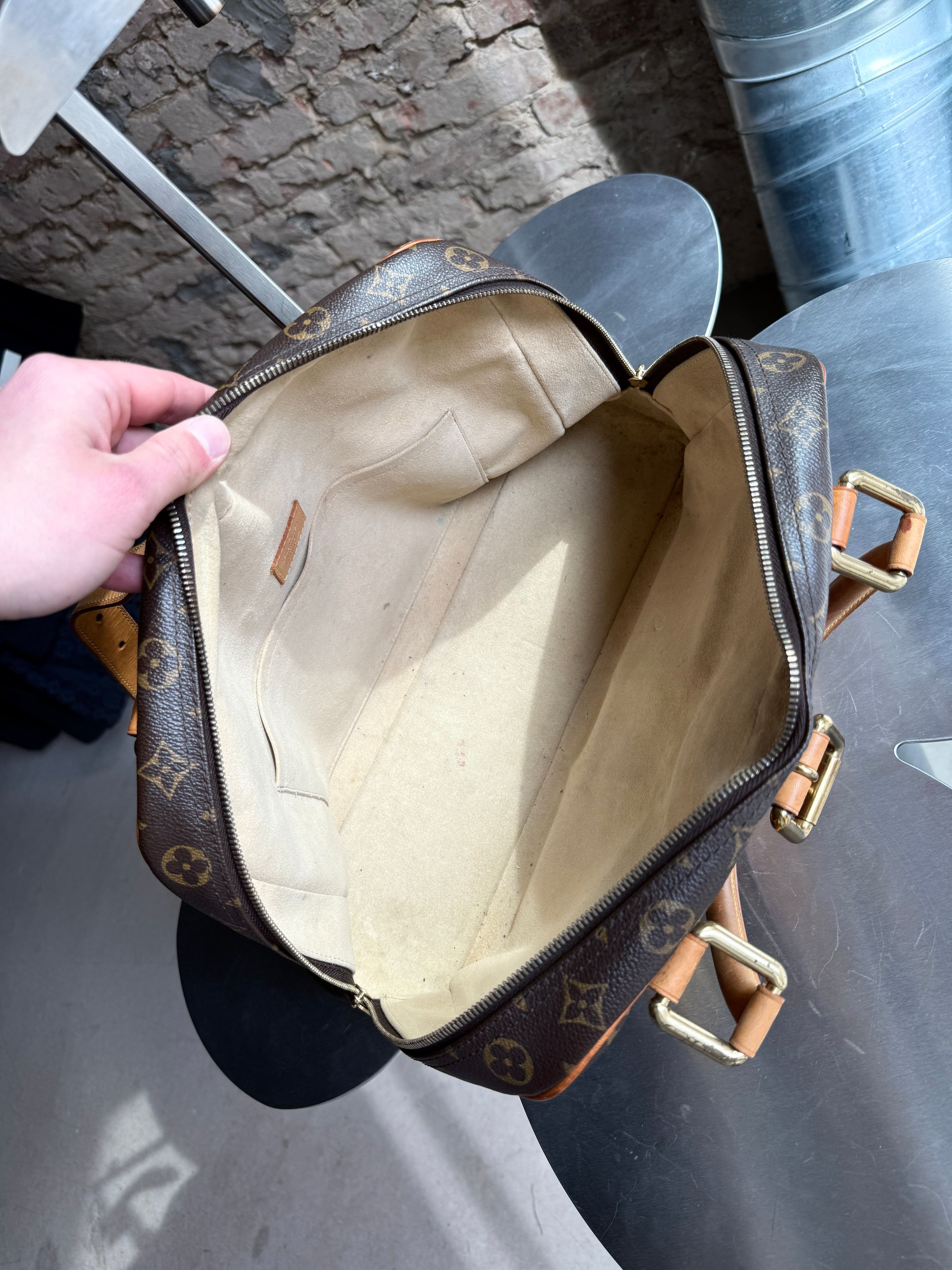 2009 Louis Vuitton Manhattan GM Bag Brown (FL0069)