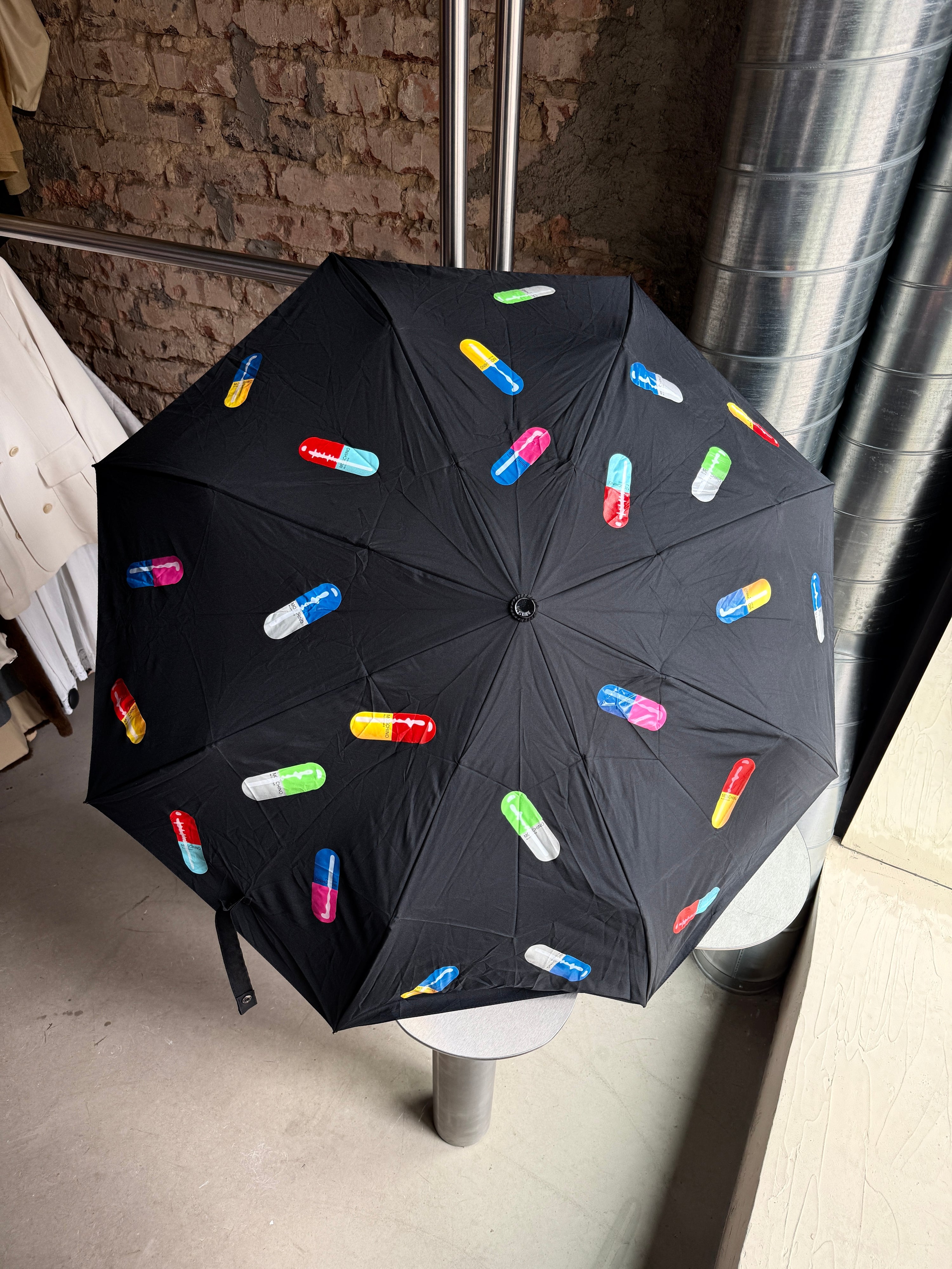 SS2017 Moschino Rx Capsule Pill Umbrella