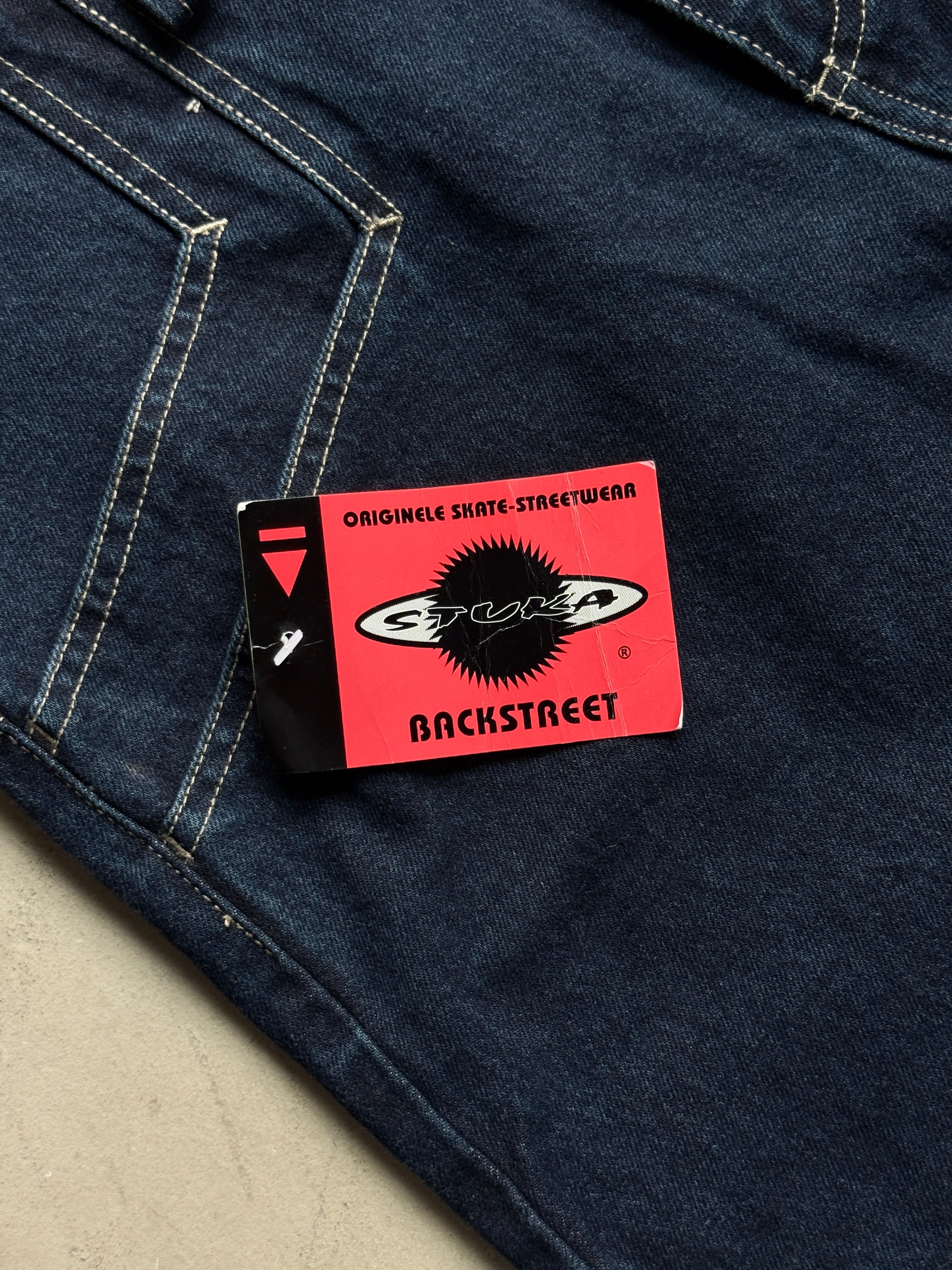 Vintage Stuka Baggy Raver / Skate Jeans (DS) - W31 L33