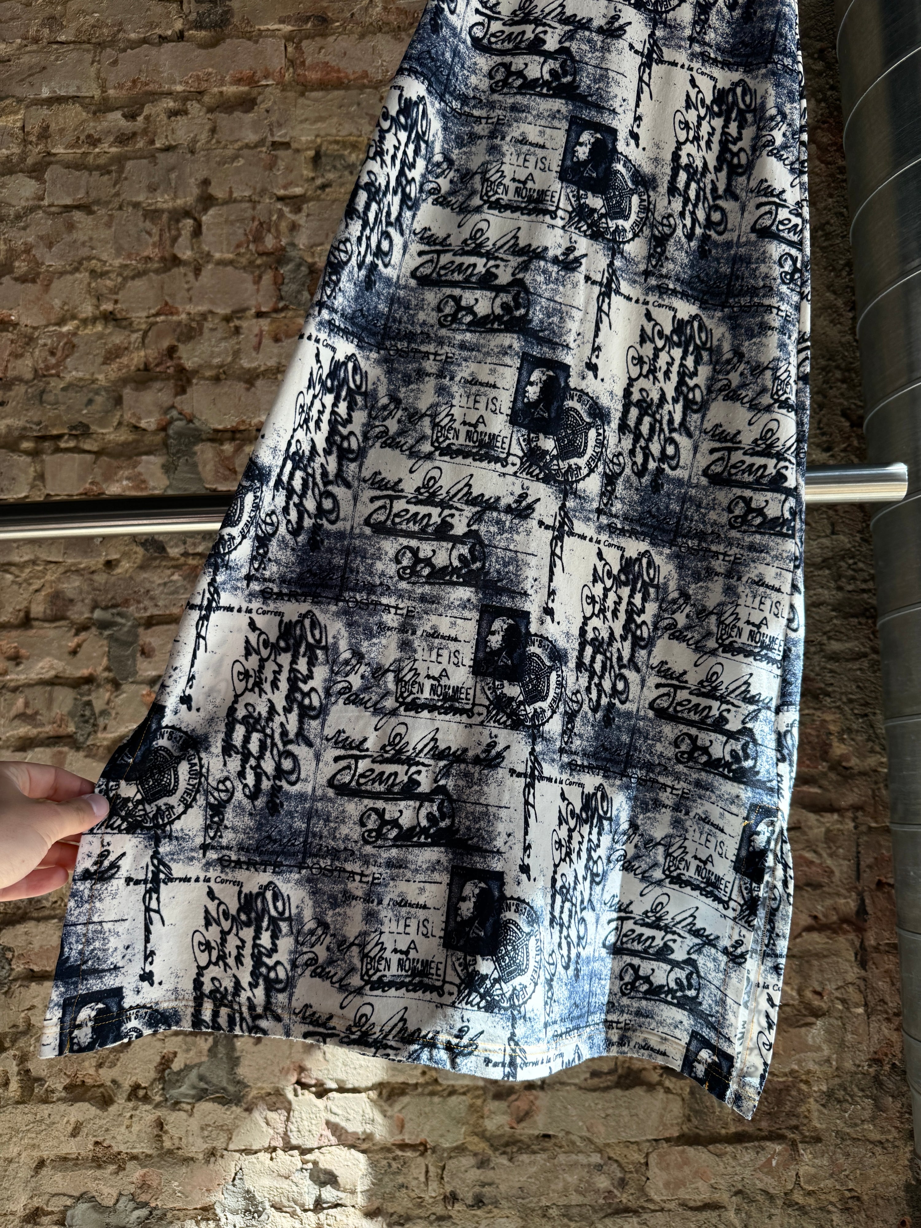 Vintage 1990s Jean Paul Gaultier “Postcard” Dress - XS