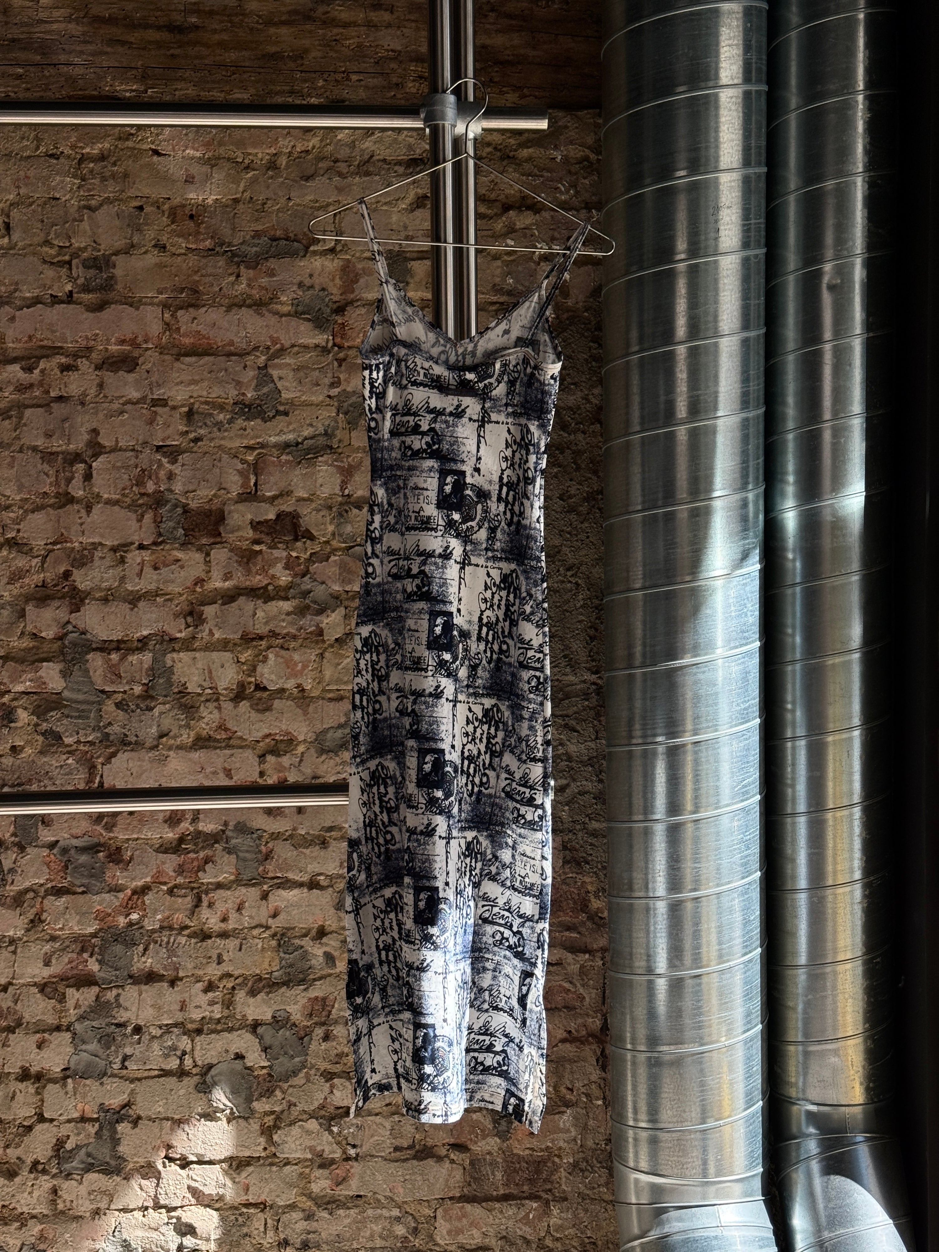 Vintage 1990s Jean Paul Gaultier “Postcard” Dress - XS