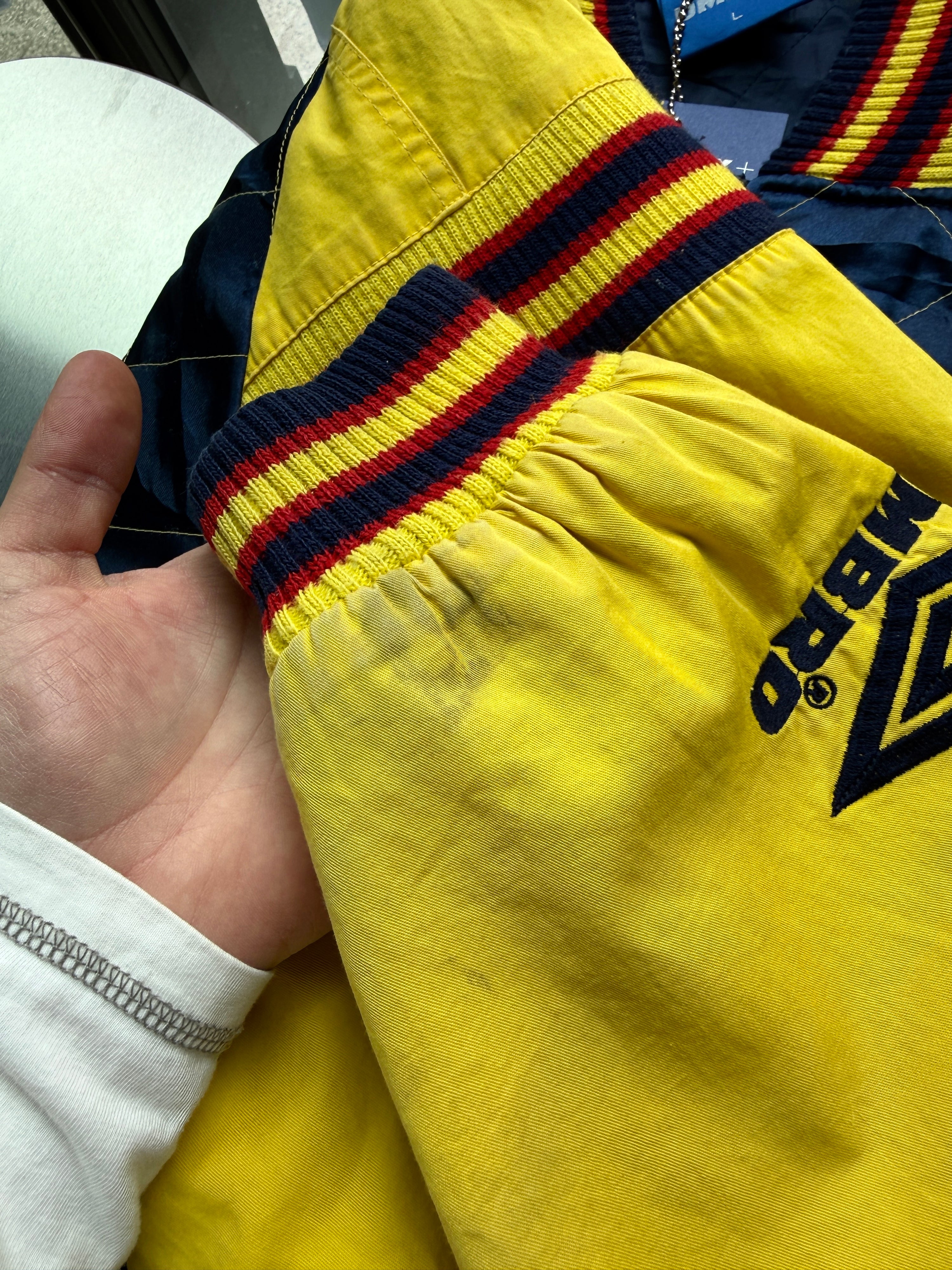 1994/96 Scotland Football Umbro Padded Jacket Navy - XXL