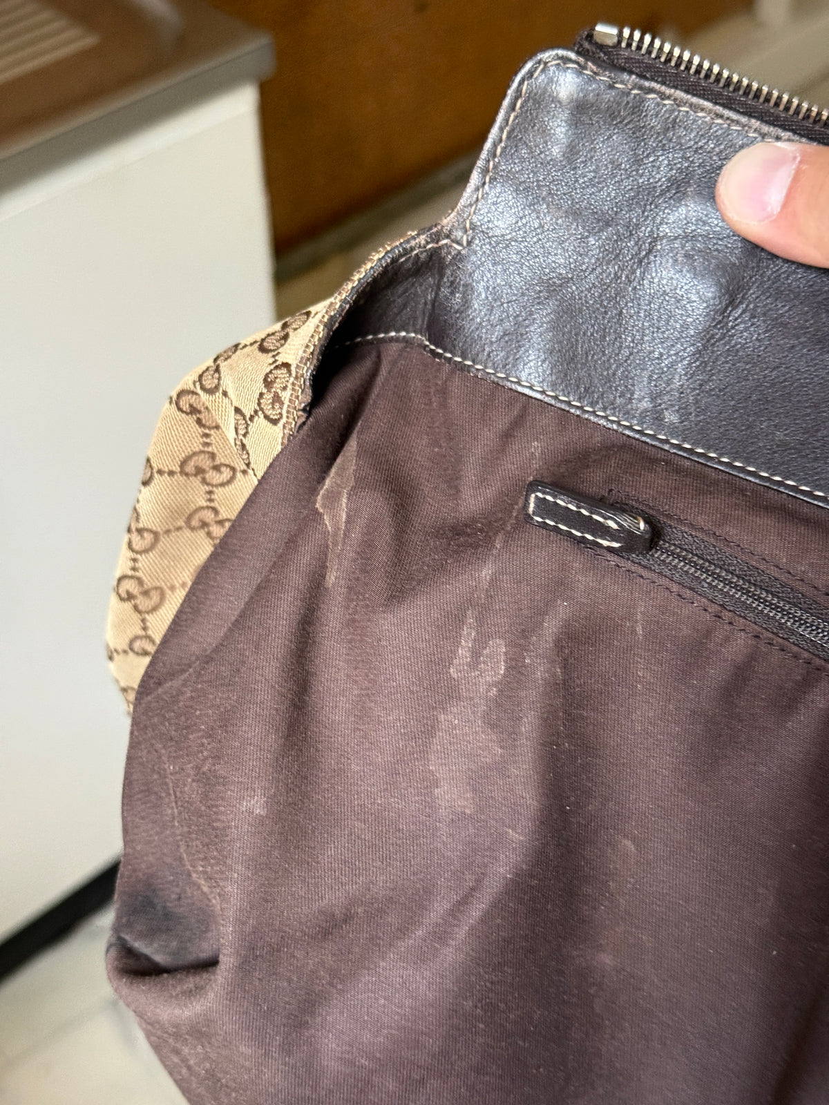 Gucci GG Canvas Abbey D-Ring Tote Bag